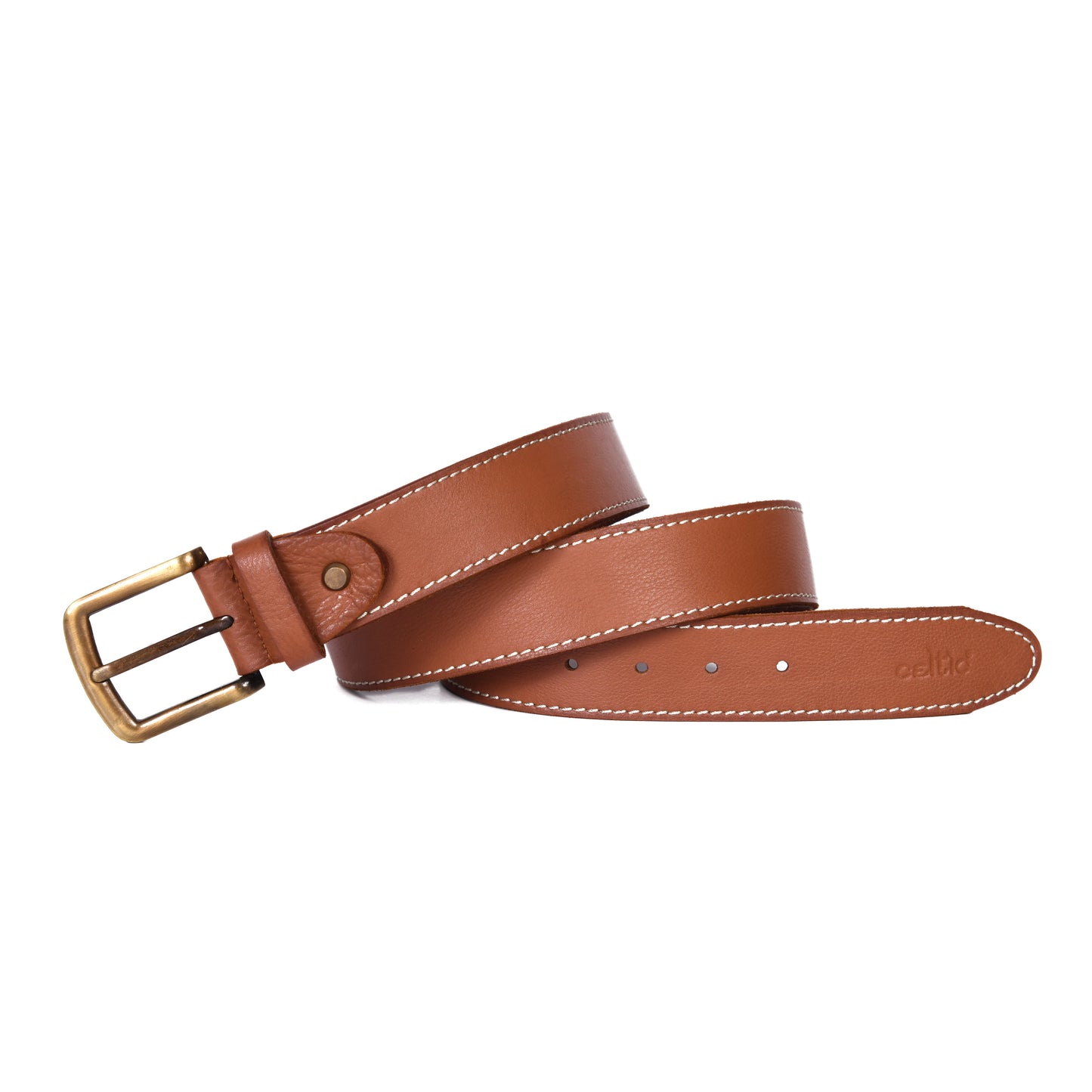 Stylish Girls' Leather Belt with Stitching  Trendy Kids' Accessory, ART:-LB-830