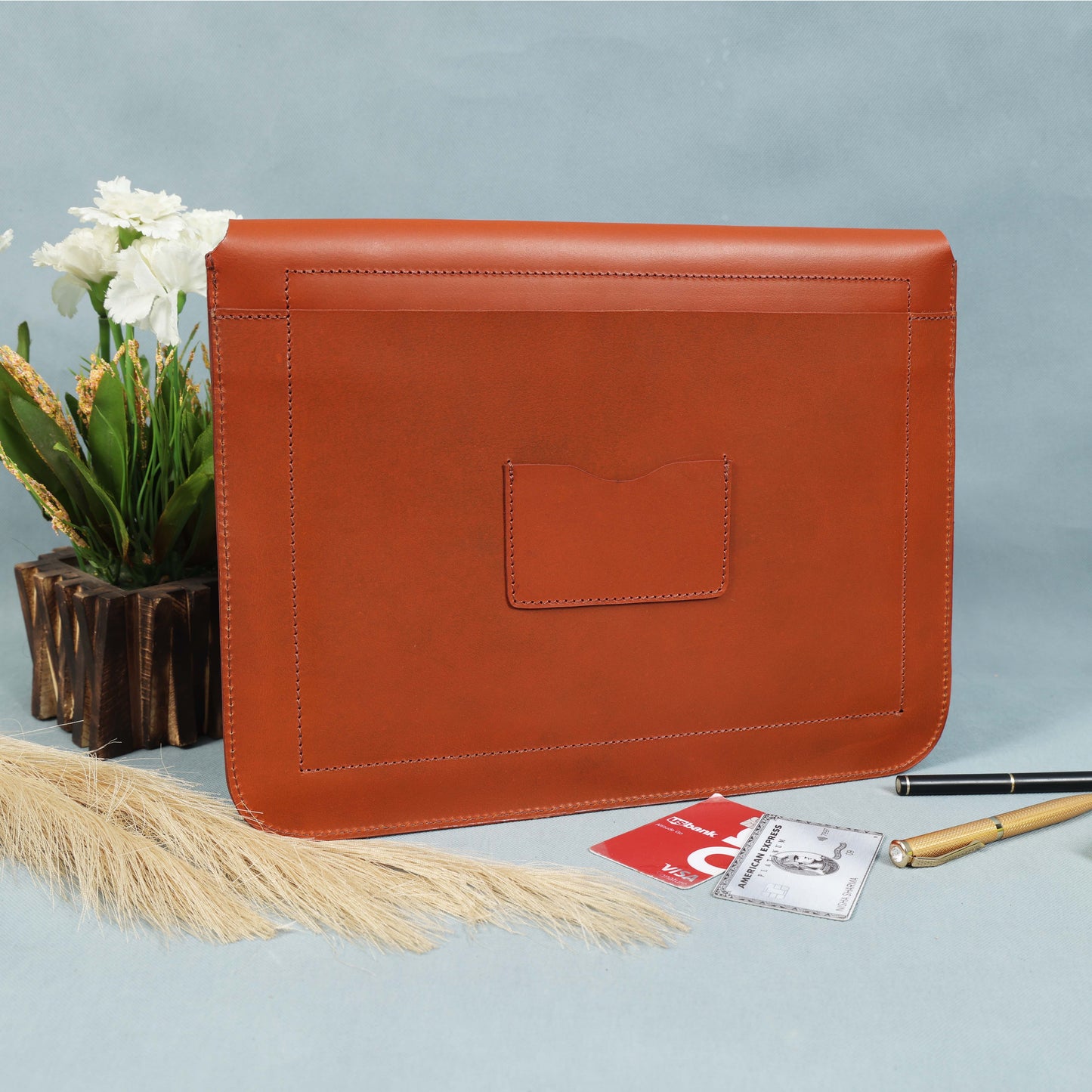 Premium Genuine Leather iPad Cover - Stylish, Durable, and Protective, ART:-LA-06