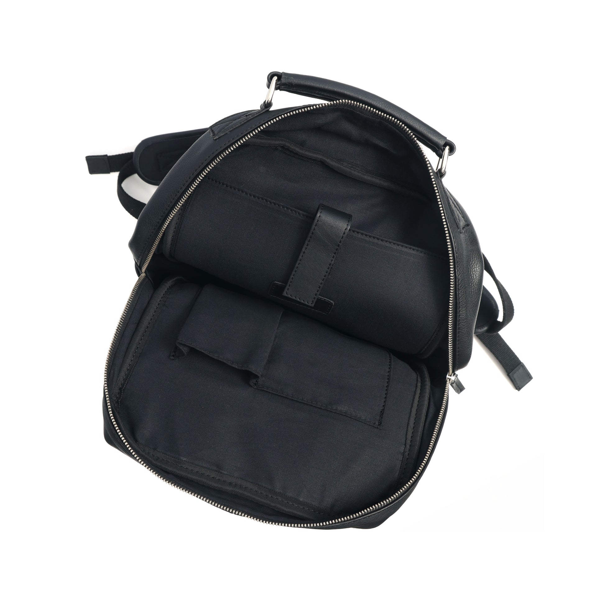 Compact & Stylish Leather Unisex Small Backpack  Perfect for Everyday Use. Art: BG-1610-S