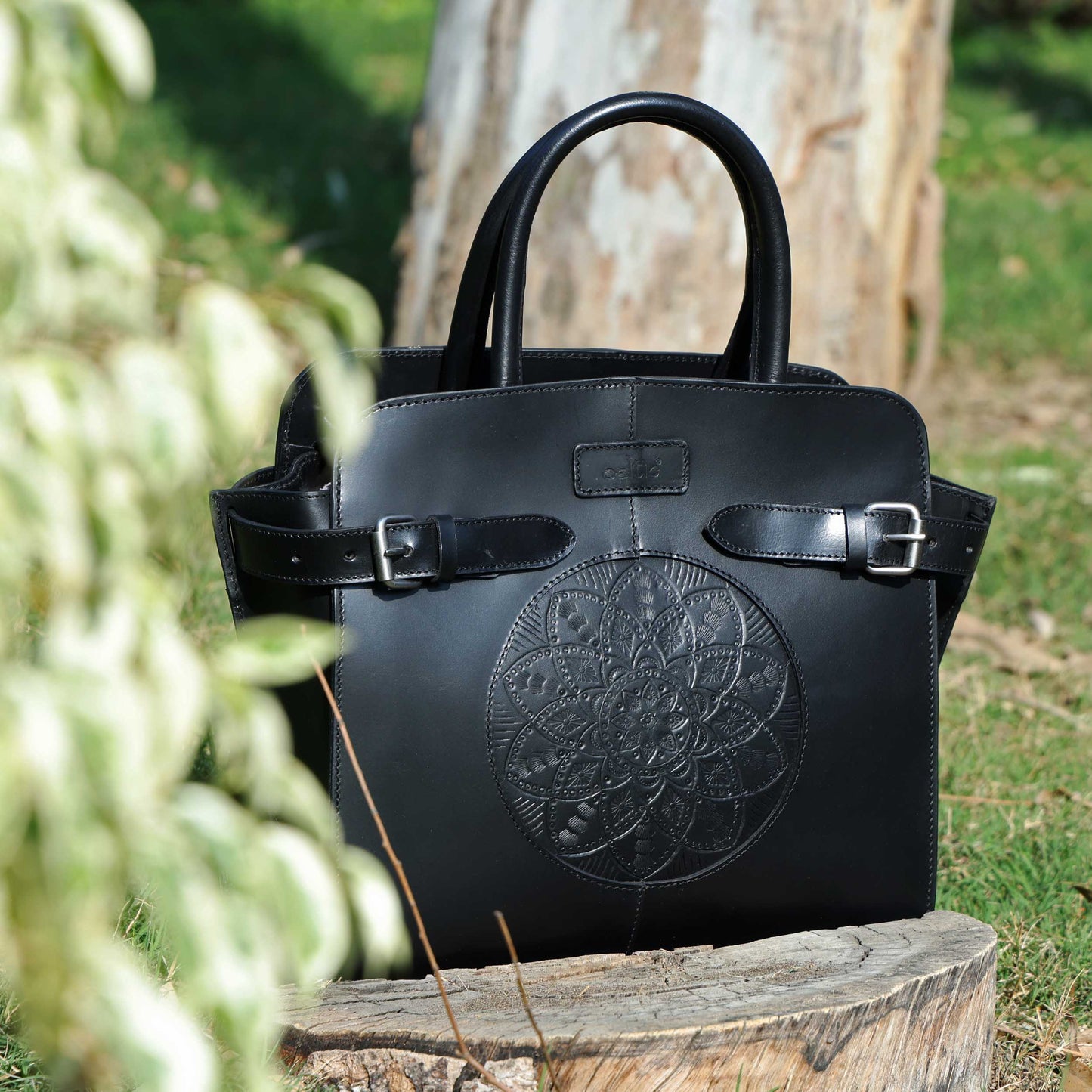 brown or black color pure leather Shoulder bag for girls and women with glorious design | Party wear.  Art: BG-1555