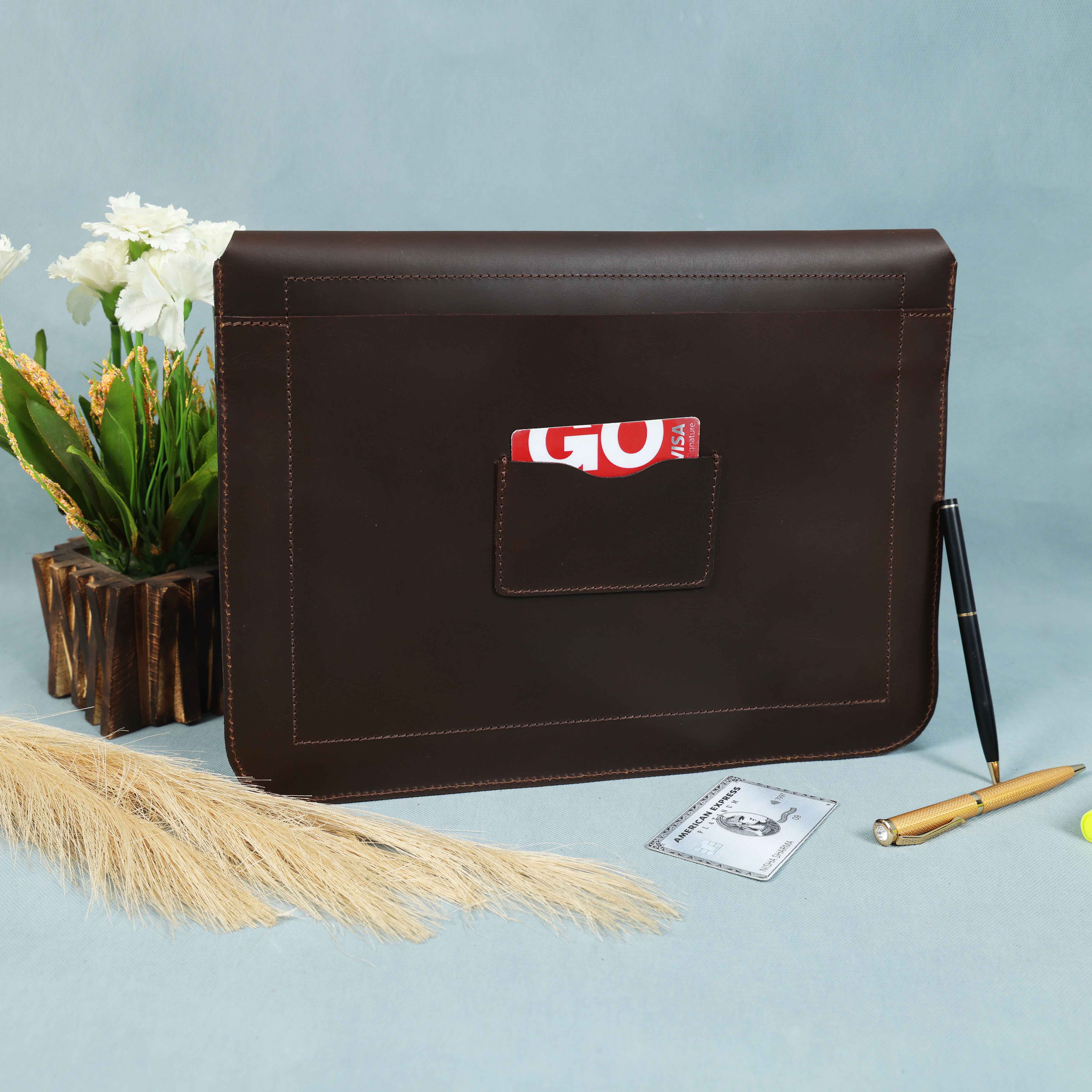 Premium Genuine Leather iPad Cover - Stylish, Durable, and Protective, ART:-LA-06
