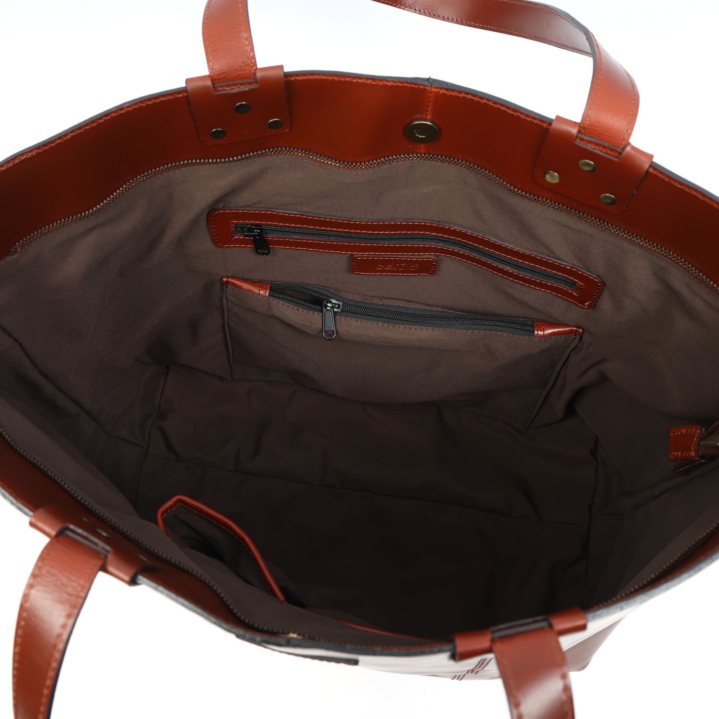 Premium Leather Tote Bag  Stylish, Spacious & Durable. BG-1613