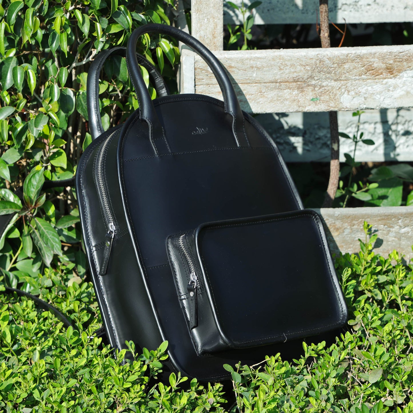 Celtic pure leather womens backpack bag for casual use | Handmade with glorious design, Art: BG-1464