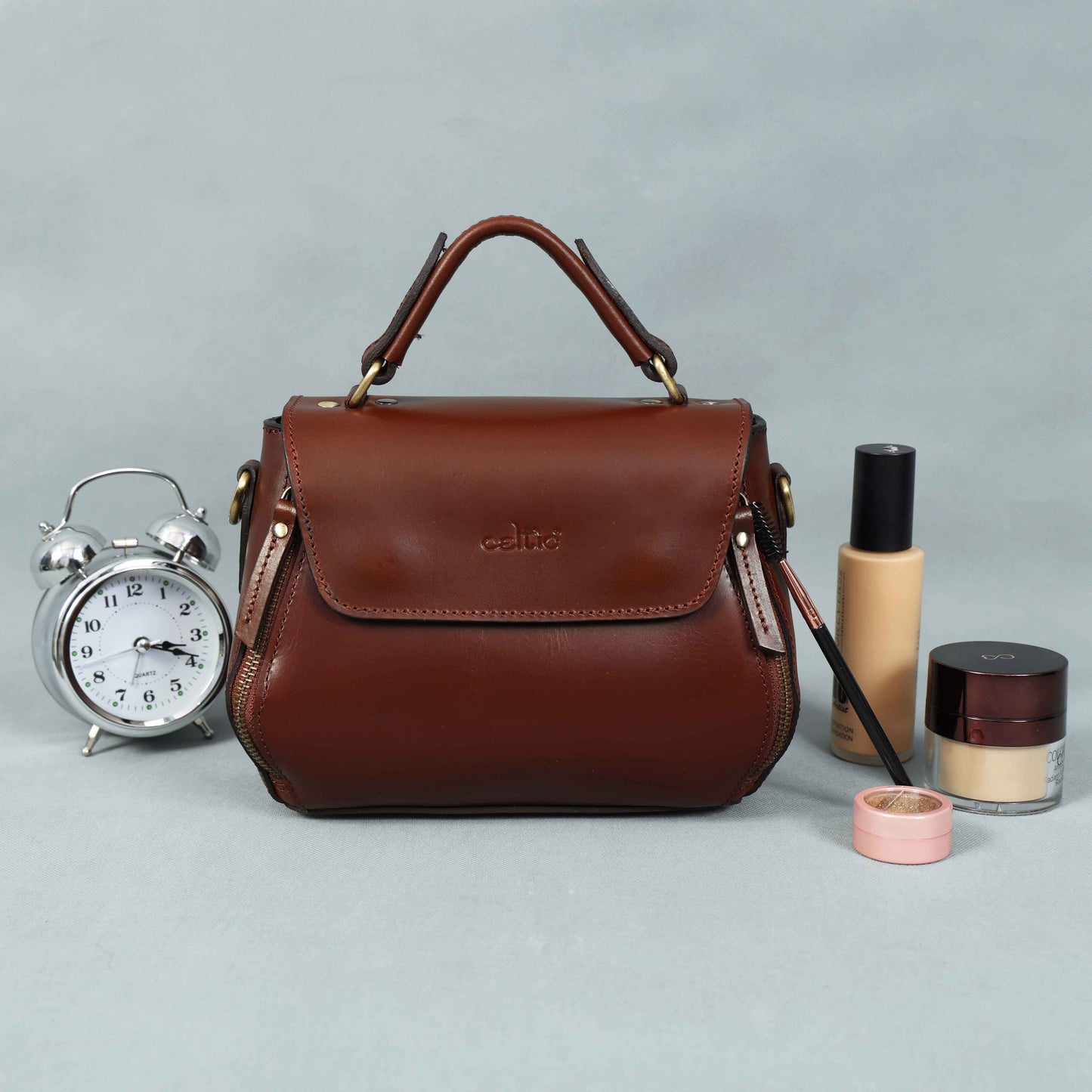 pure leather sling bag with extra storage for girls and women | Party wear, Art: BG-1568