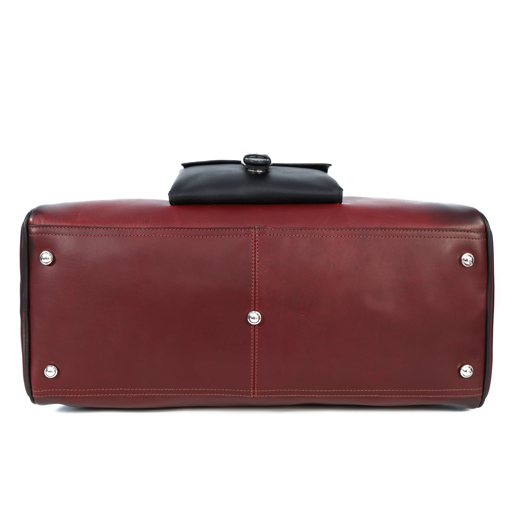 Premium Leather Stylish Duffle Bag  Elegant, Durable & Spacious Travel Companion, BG-1714