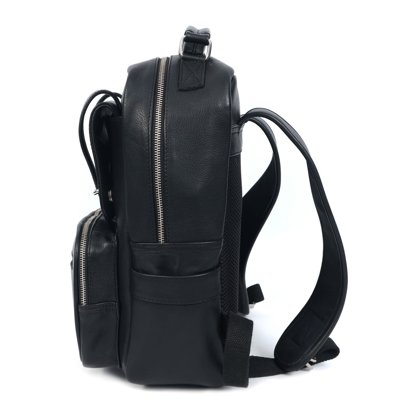 Compact & Stylish Leather Unisex Small Backpack  Perfect for Everyday Use. Art: BG-1610-S