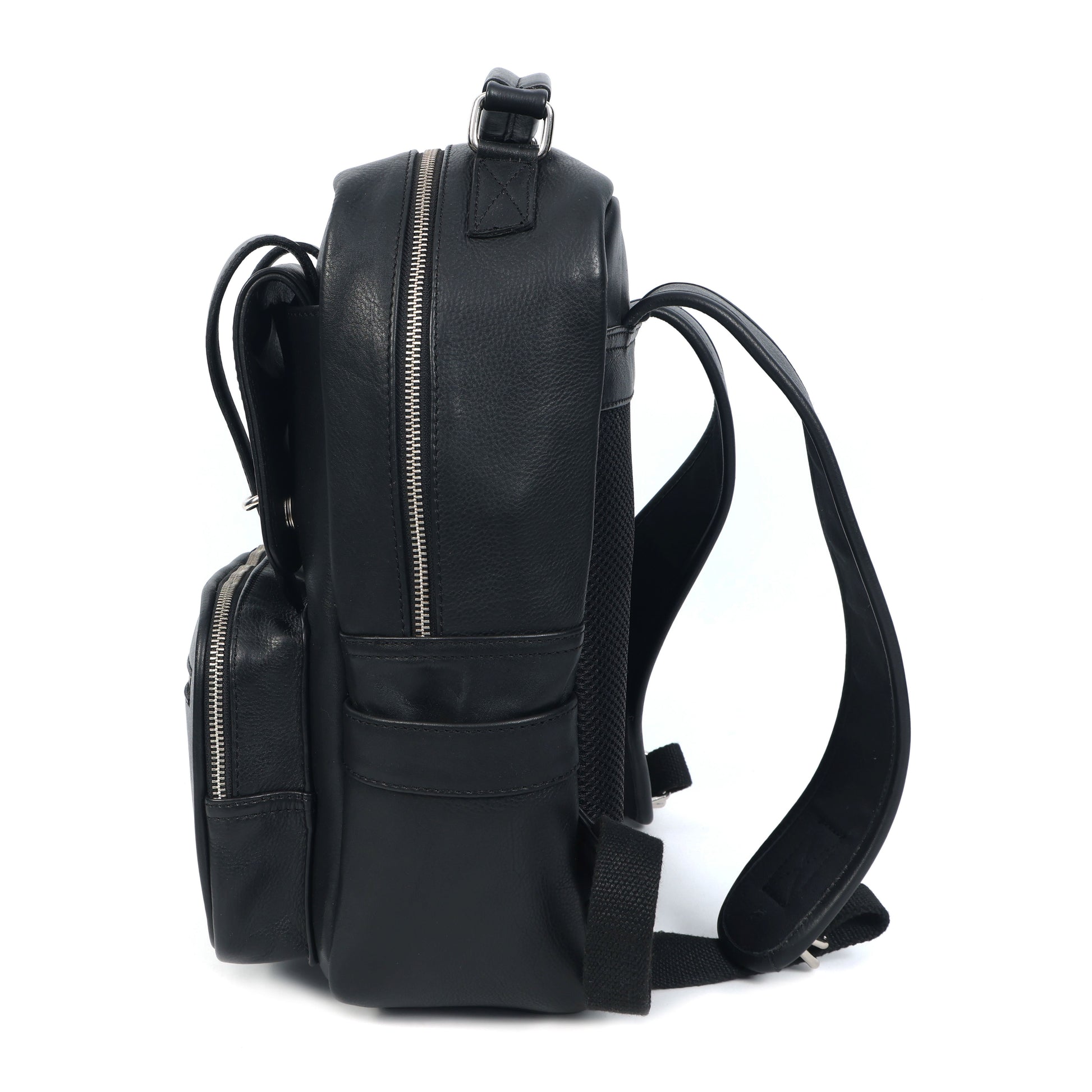 Compact & Stylish Leather Unisex Small Backpack  Perfect for Everyday Use. Art: BG-1610-S