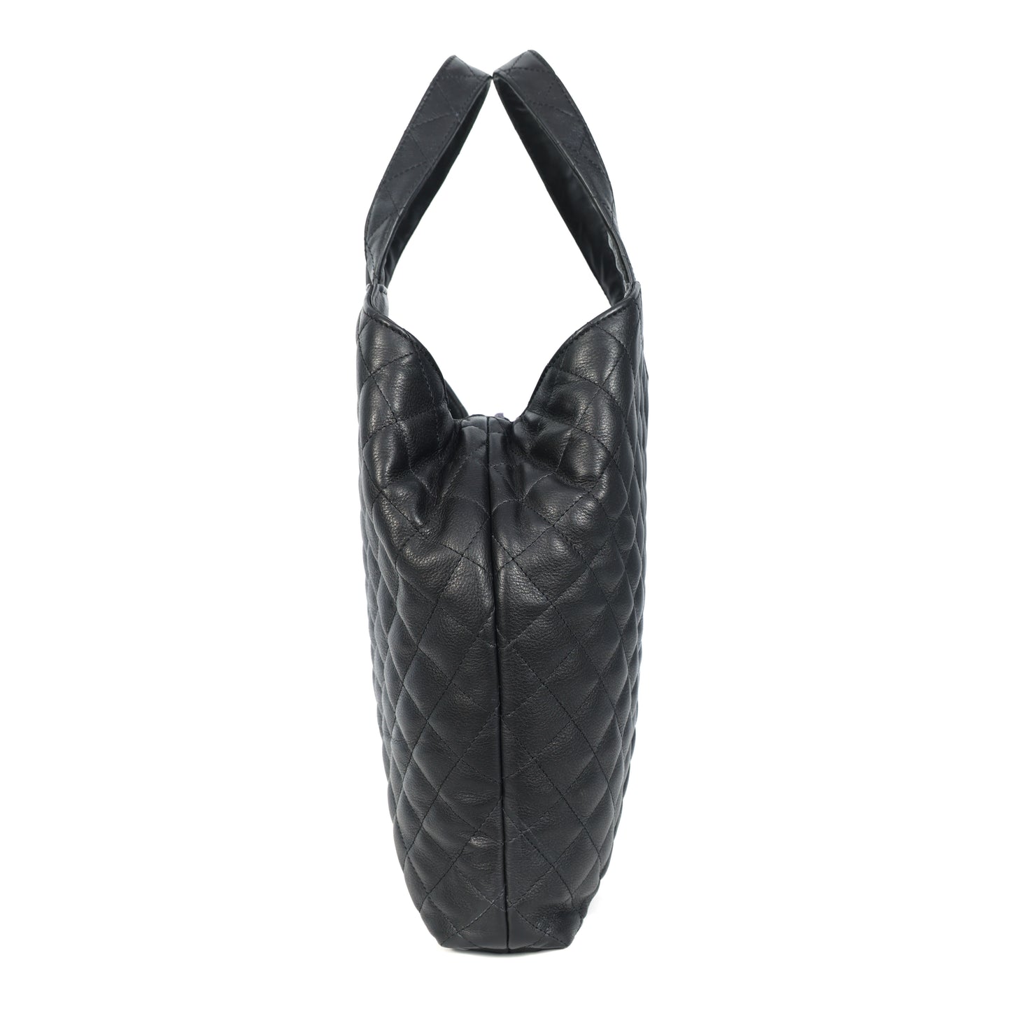 Elegant Black Pure Leather Tote Bag for Women Classic & Versatile. BG-1632