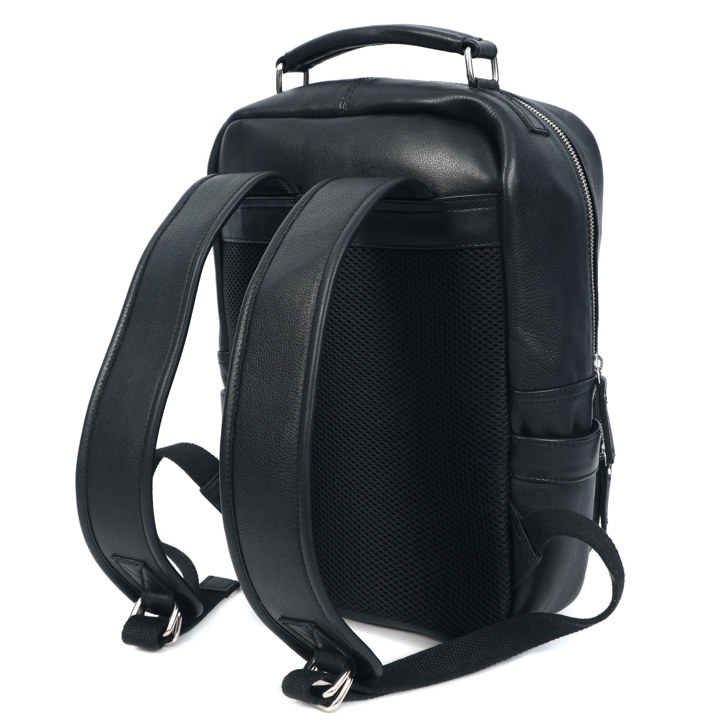 Compact & Stylish Leather Unisex Small Backpack  Perfect for Everyday Use. Art: BG-1610-S