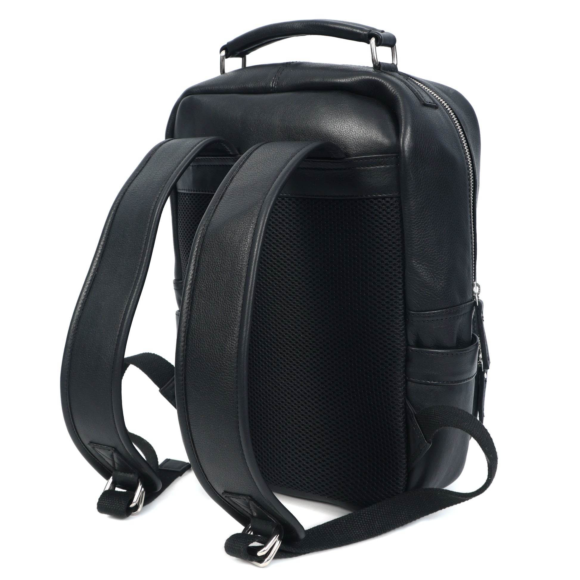 Compact & Stylish Leather Unisex Small Backpack  Perfect for Everyday Use. Art: BG-1610-S