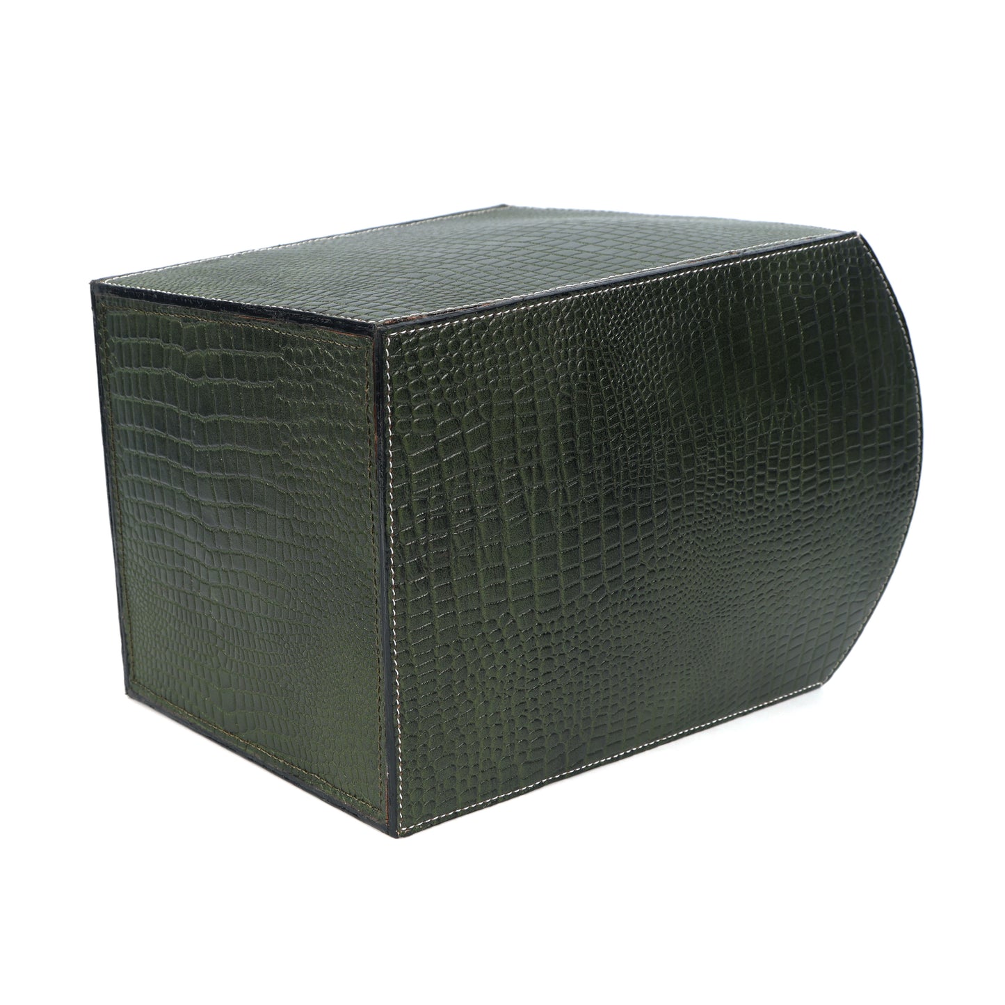 Premium Leather Dustbin for Office Use Stylish & Functional Waste Solution Art: LD-02