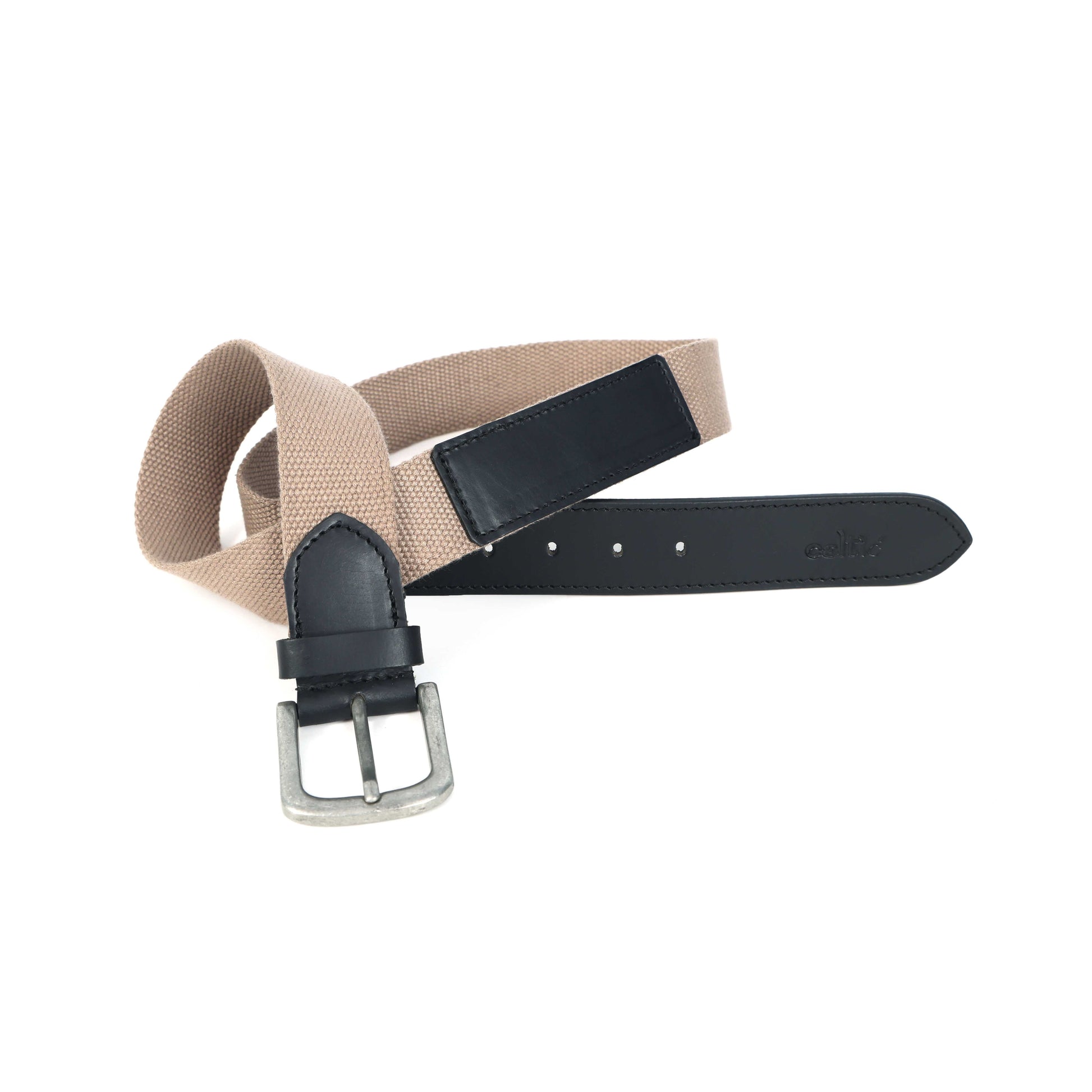 Premium Leather Webbing Belt  Stylish & Durable Accessory for Any Outfit. LB-836