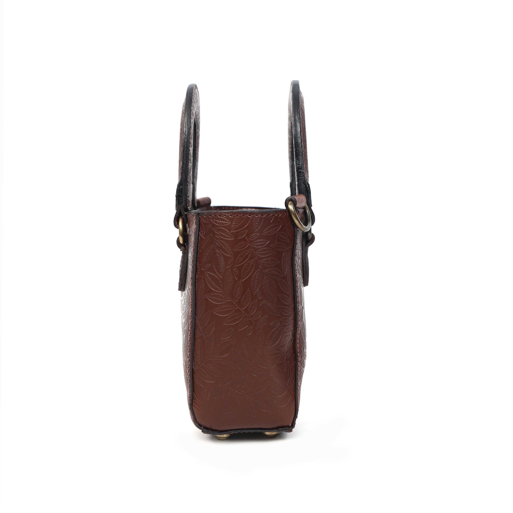 Premium Leather Designer Sling Bag  Stylish & Functional for Everyday Use.BG-1619 E Brown