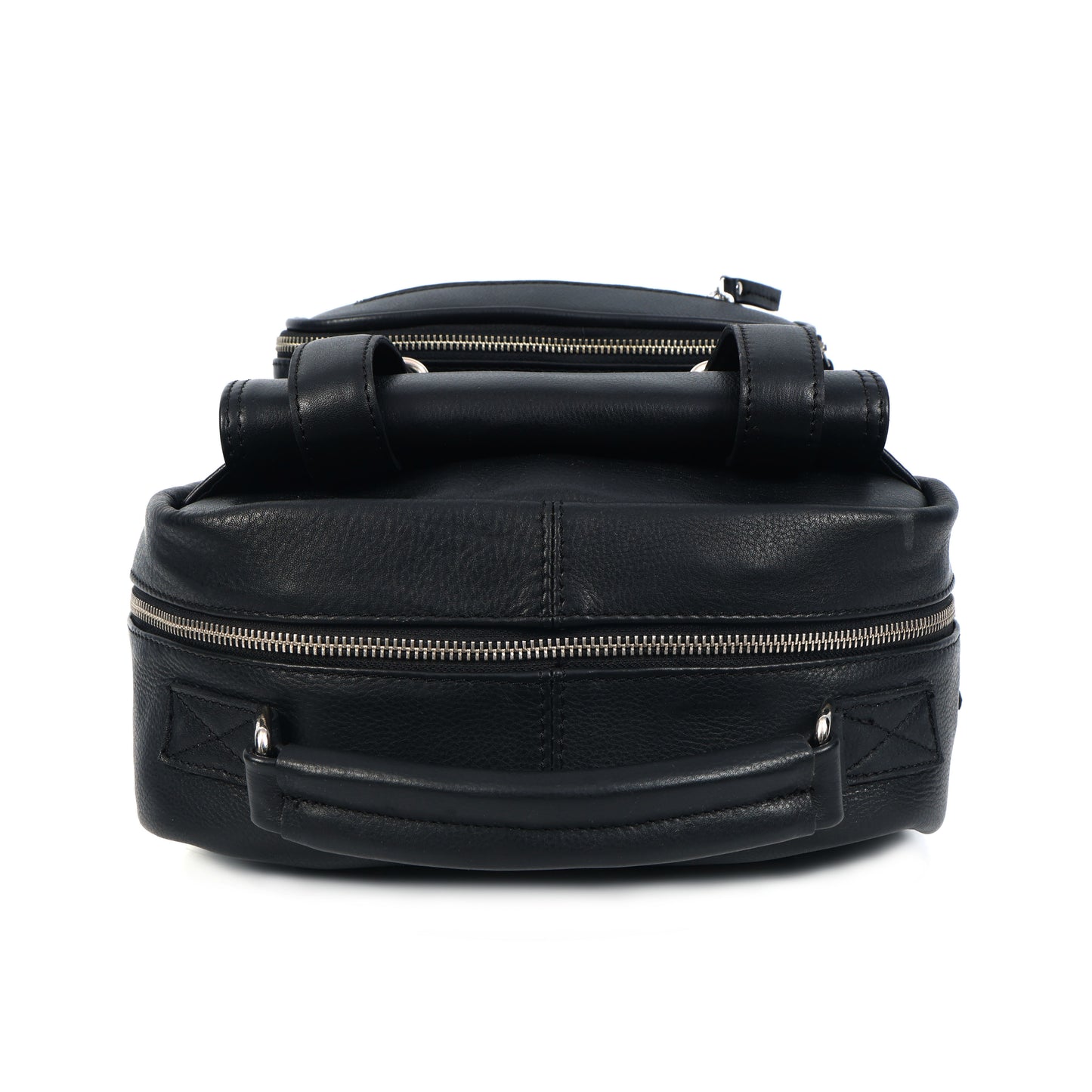 Compact & Stylish Leather Unisex Small Backpack  Perfect for Everyday Use. Art: BG-1610-S