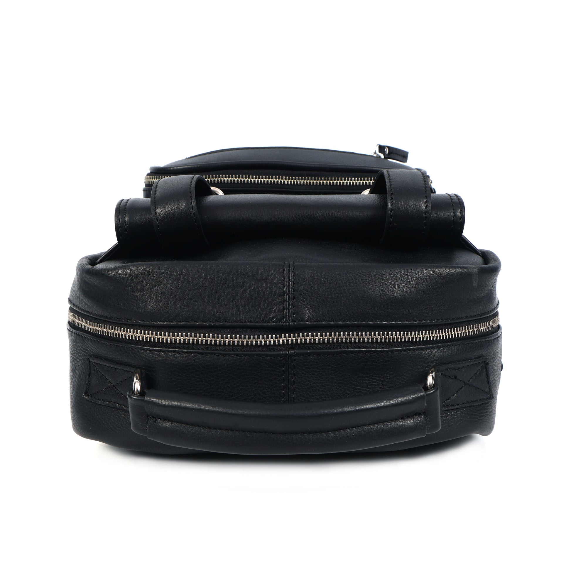 Compact & Stylish Leather Unisex Small Backpack  Perfect for Everyday Use. Art: BG-1610-S