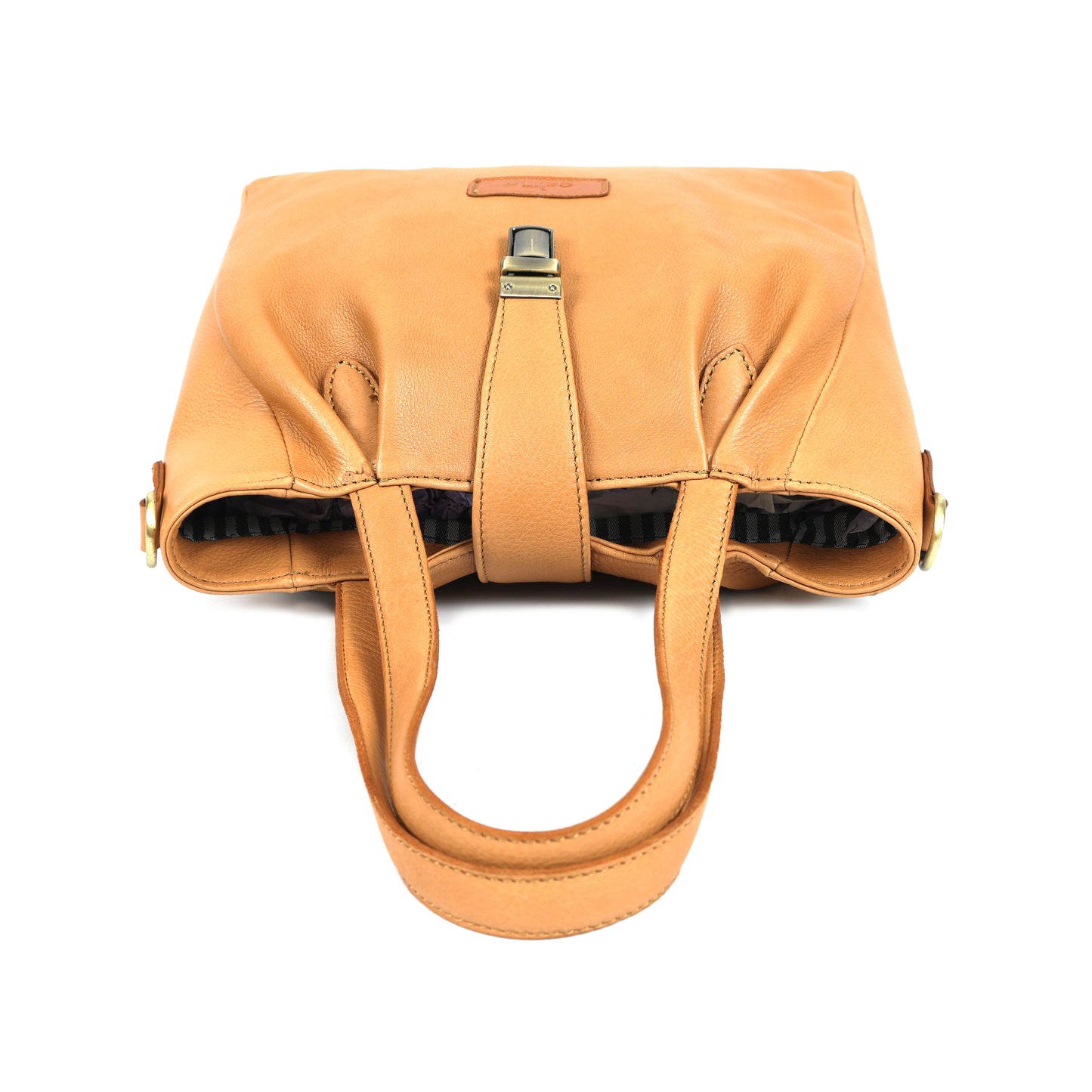Genuine Leather 3-Piece Combo | Tote, Sling & Pouch in Classic Tan