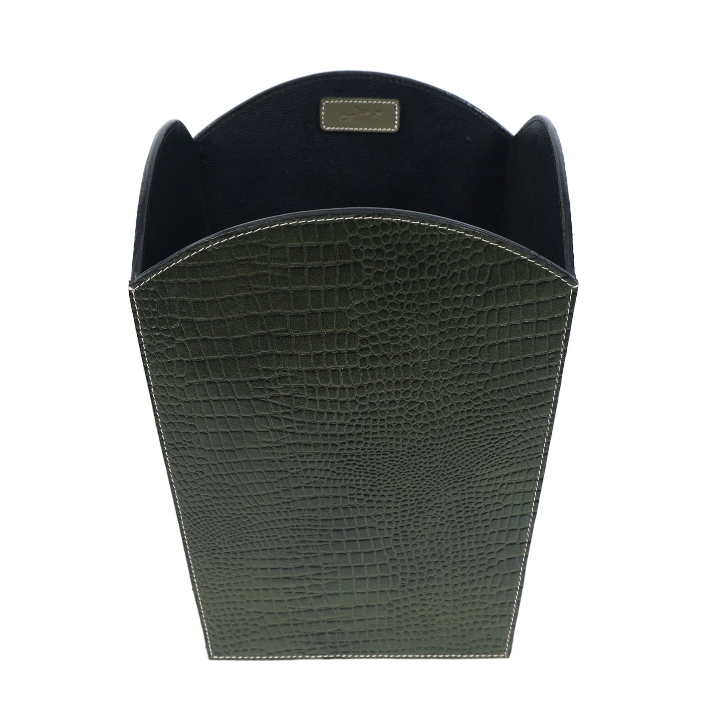 Premium Leather Dustbin for Office Use Stylish & Functional Waste Solution Art: LD-02