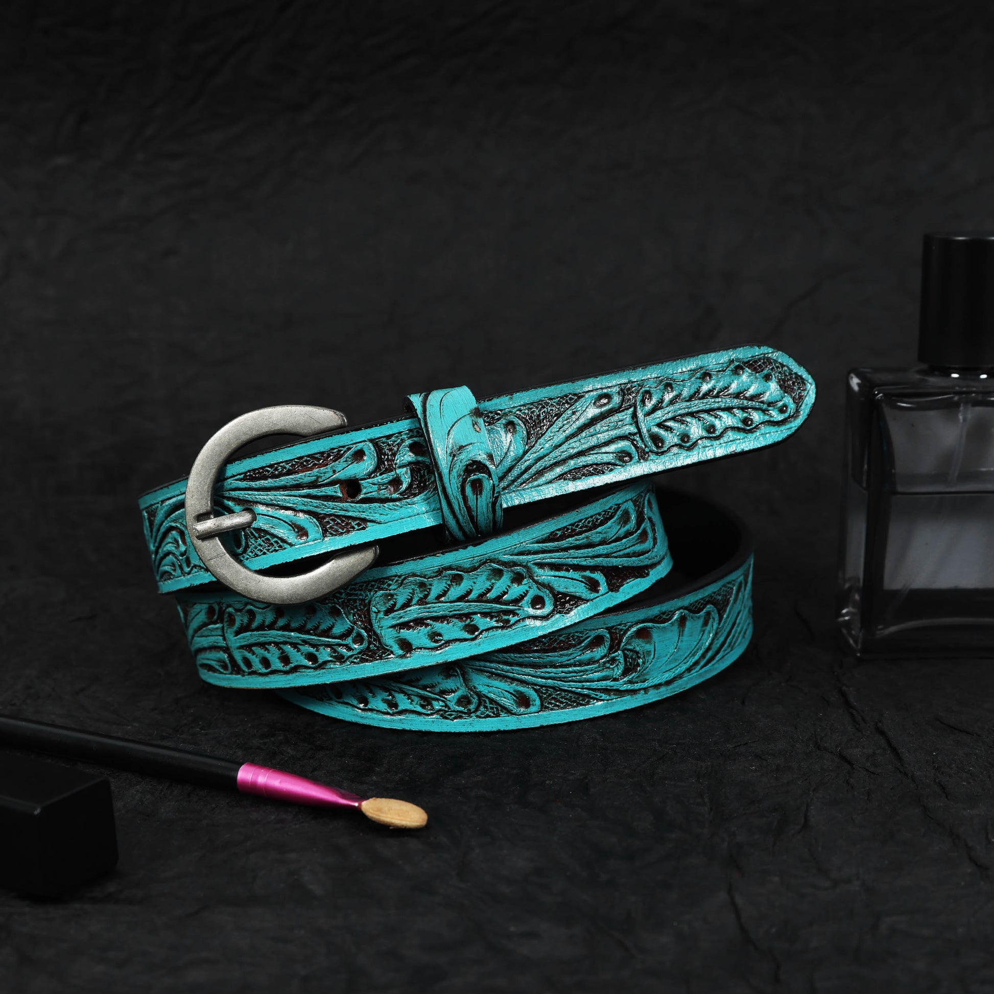 Premium Leather Stylish Belt  Elegant & Durable for Any Occasion. LB-837