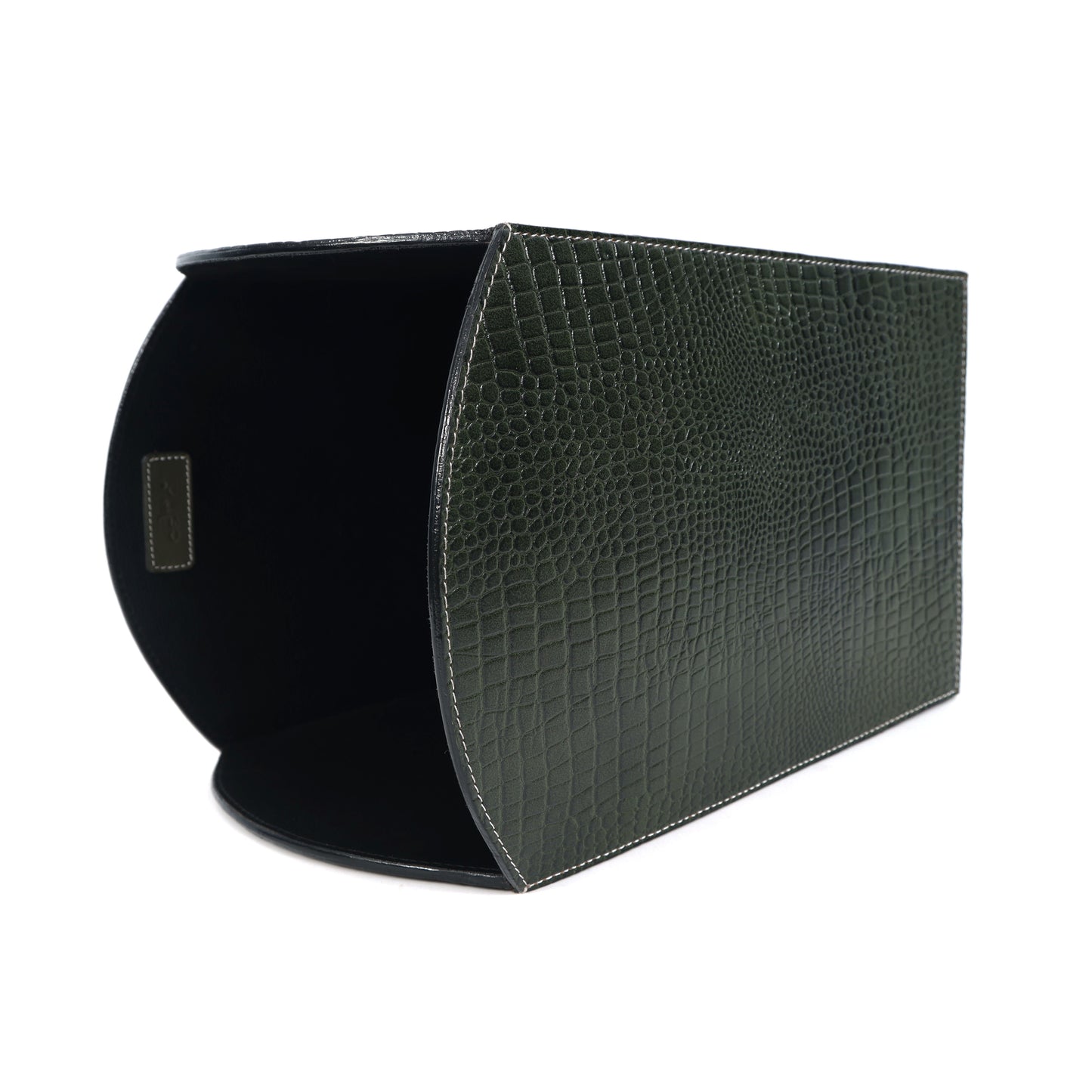 Premium Leather Dustbin for Office Use Stylish & Functional Waste Solution Art: LD-02