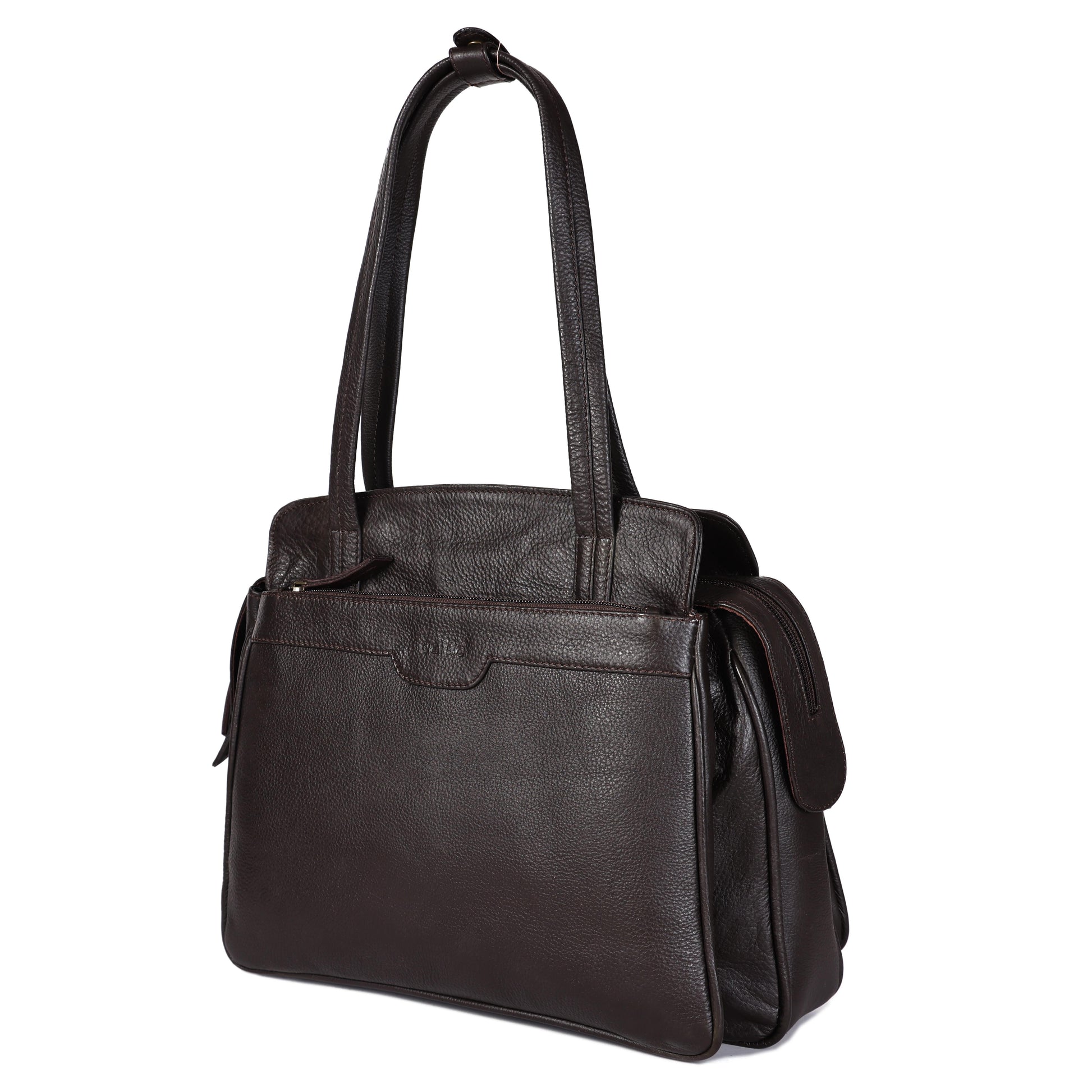 Elegant NDM Soft Leather Tote Bag  Luxurious, Spacious, and Versatile. Art:-BG-1609