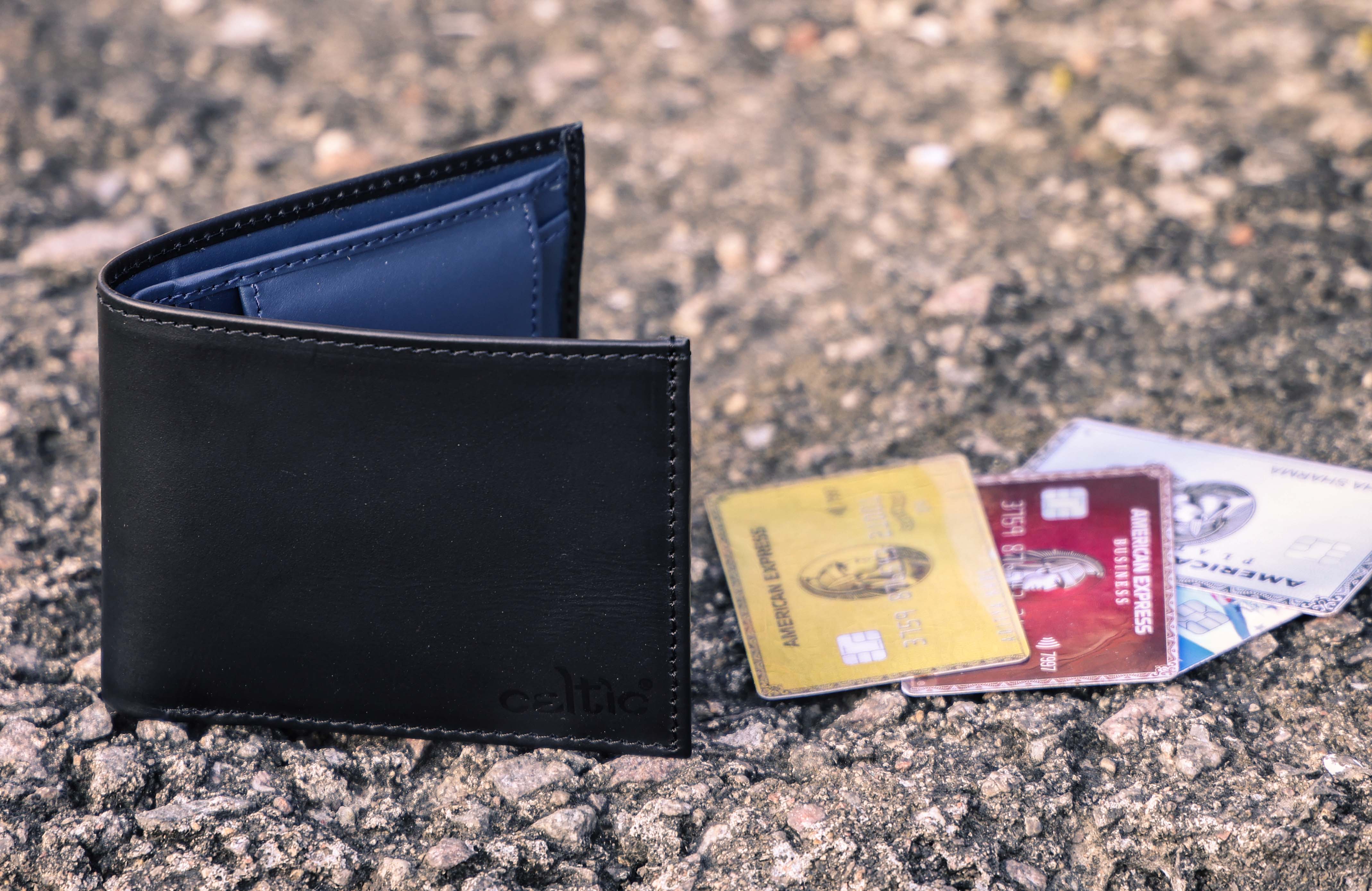 Celtic Genuine Leather Bi-Fold Wallet with Coin Pocket | Slim & Stylish Men’s Wallet