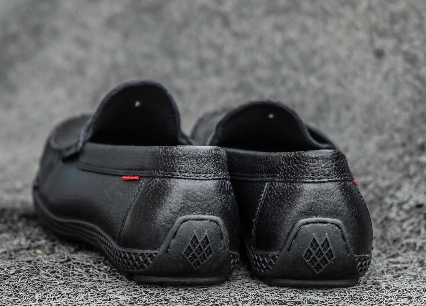 Men’s Black Leather Casual Shoes | Comfortable Daily Wear & Classic Style