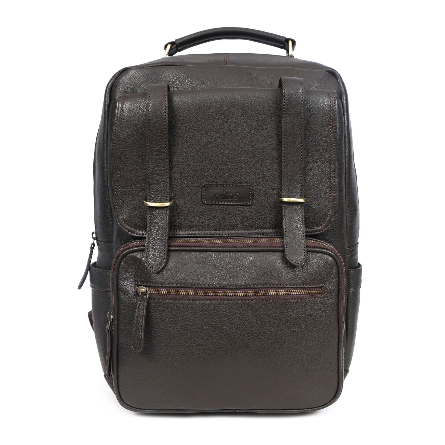 Elegant Soft Black Leather Backpack – Stylish, Versatile, and Organized ART:- BG-1610