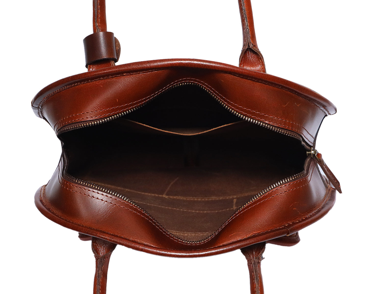 Premium Genuine Leather Backpack with Front Utility Pocket