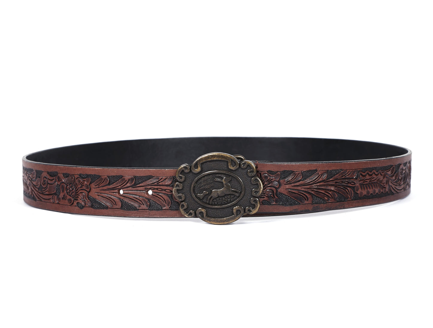 Hand-Carved Leather Belts: Timeless Elegance Art: LB-809