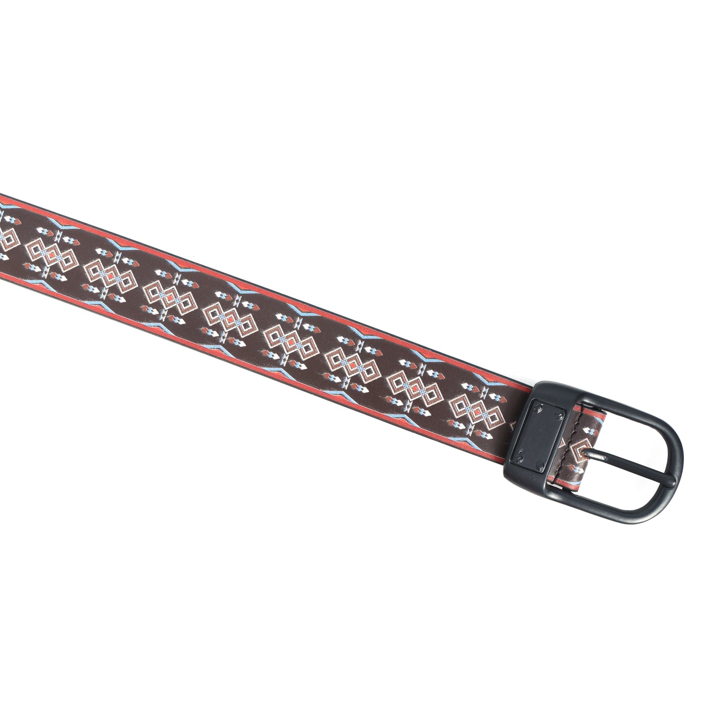 Custom Printed Belt with Black Buckle Stylish & Durable Accessory for Everyday Wear.LB-895