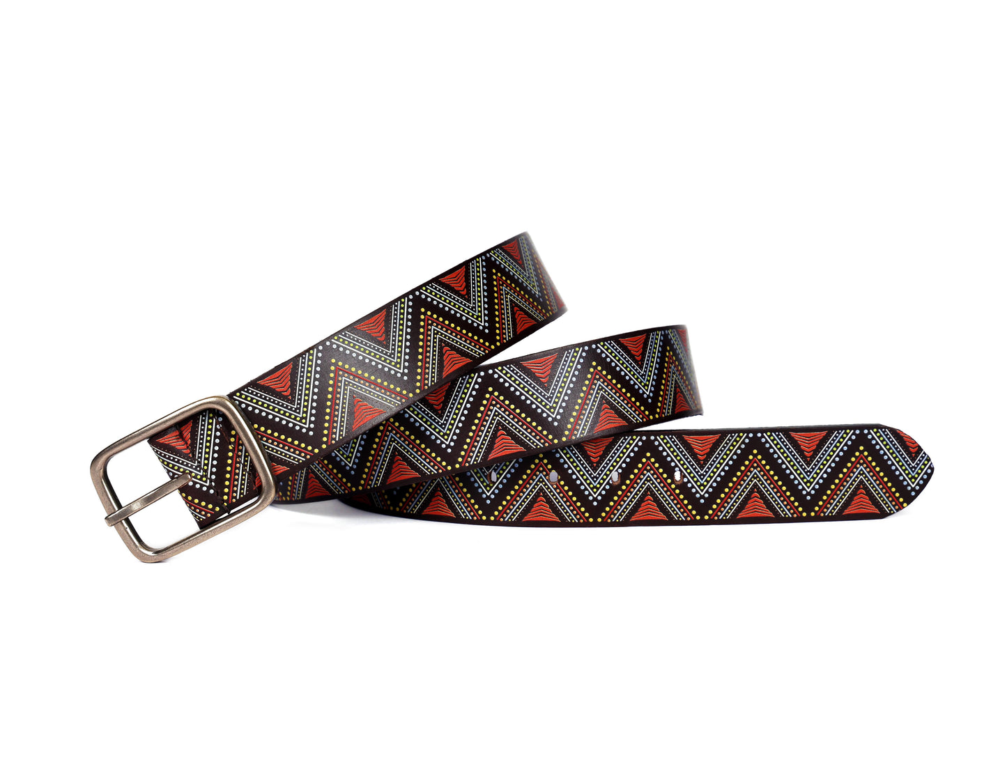 Personalized Chic: Leather Printing Belts Redefining Style Art: LB-817