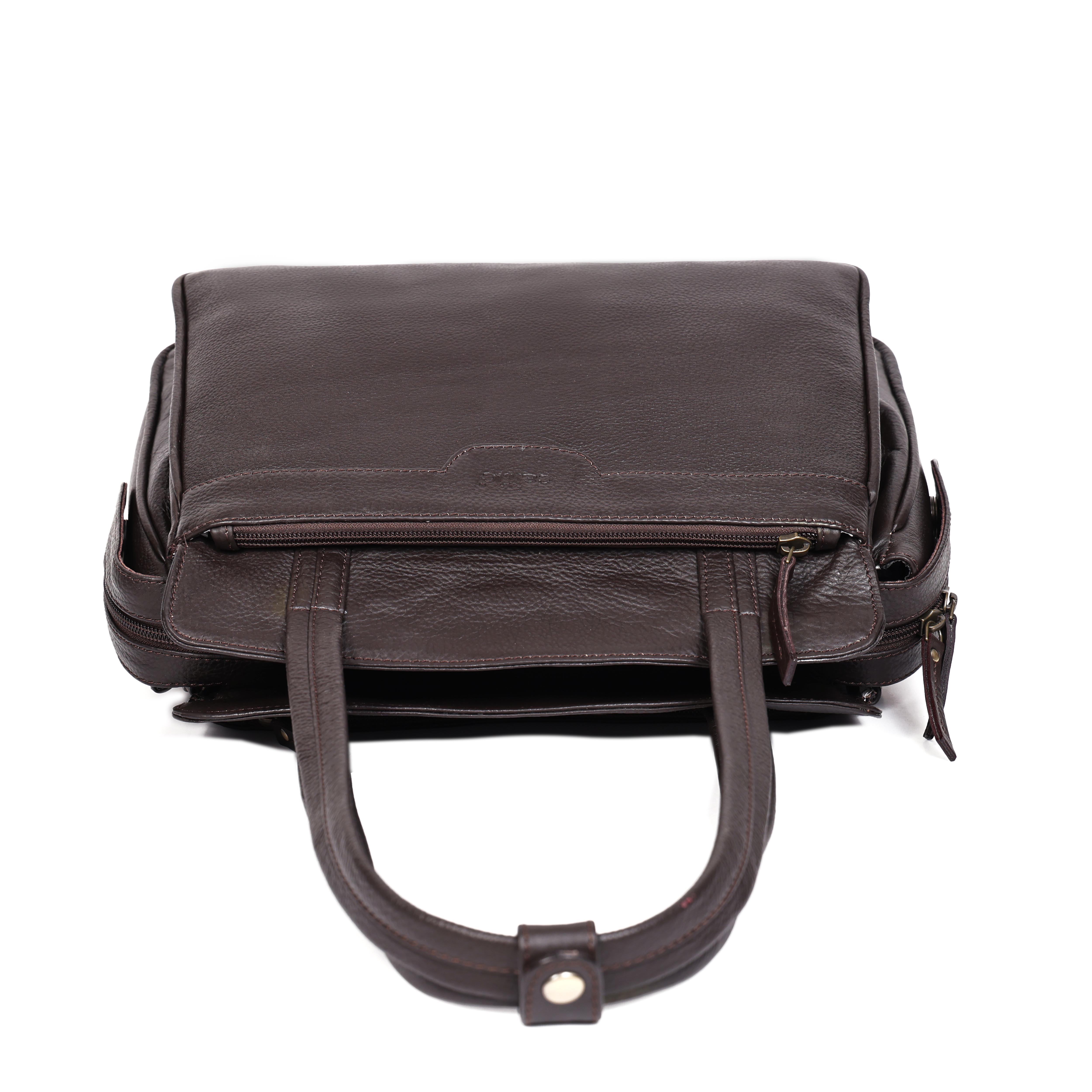 Elegant NDM Soft Leather Tote Bag Luxurious, Spacious, and Versatile. Art:-BG-1609