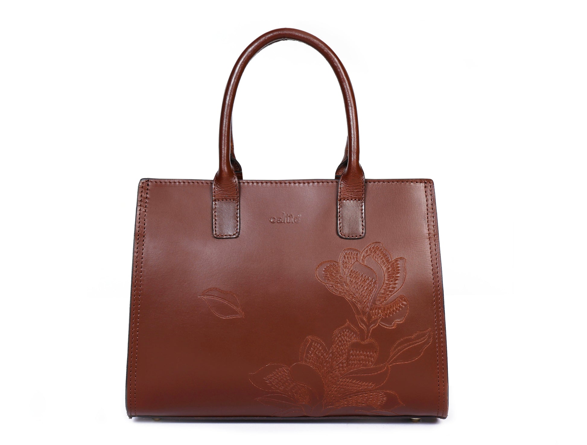 Brown Elegance: Versatile Tote Bag with Sling for Stylish Convenience - CELTICINDIA