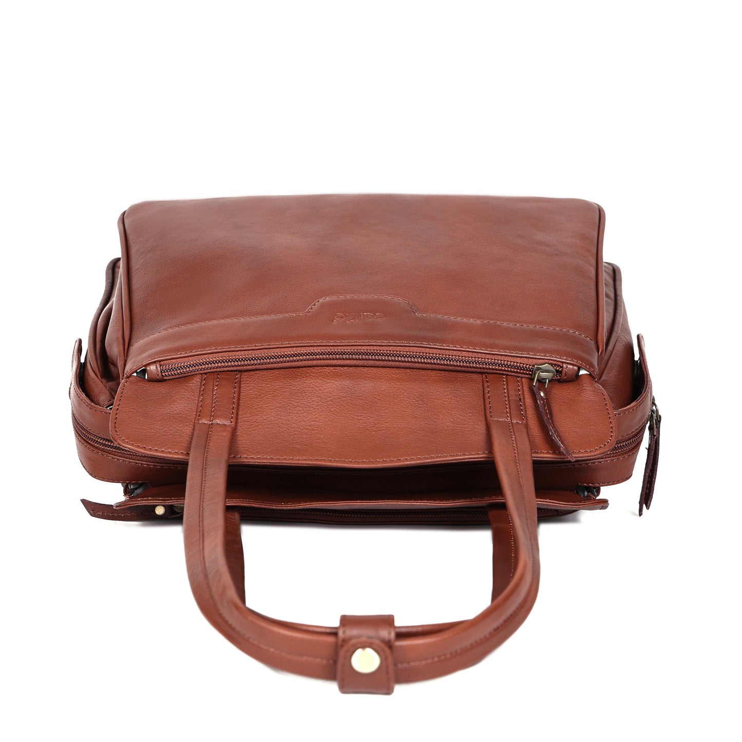 Elegant NDM Soft Leather Tote Bag  Luxurious, Spacious, and Versatile. Art:-BG-1609