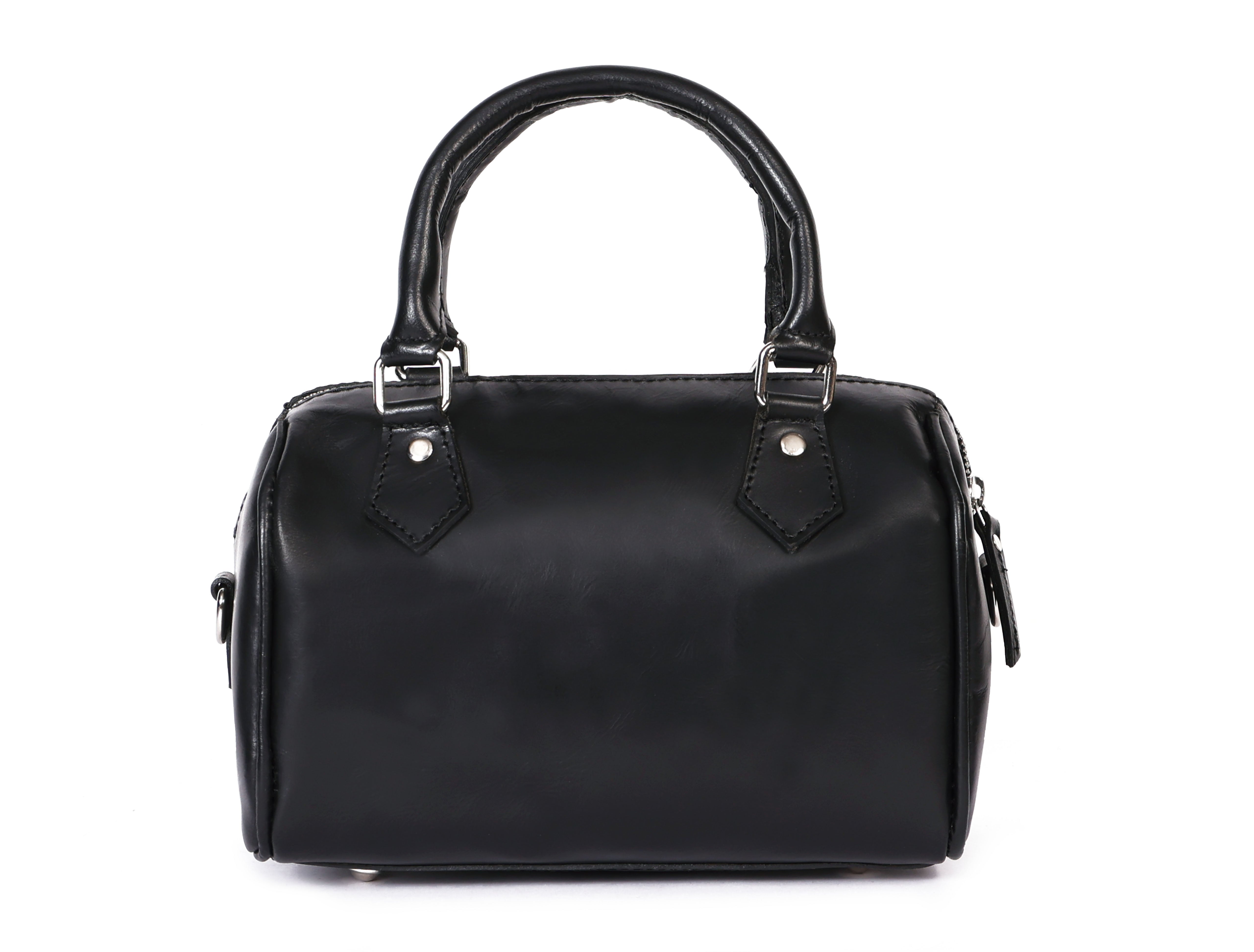 Premium Leather Handbag with Detachable Shoulder Strap