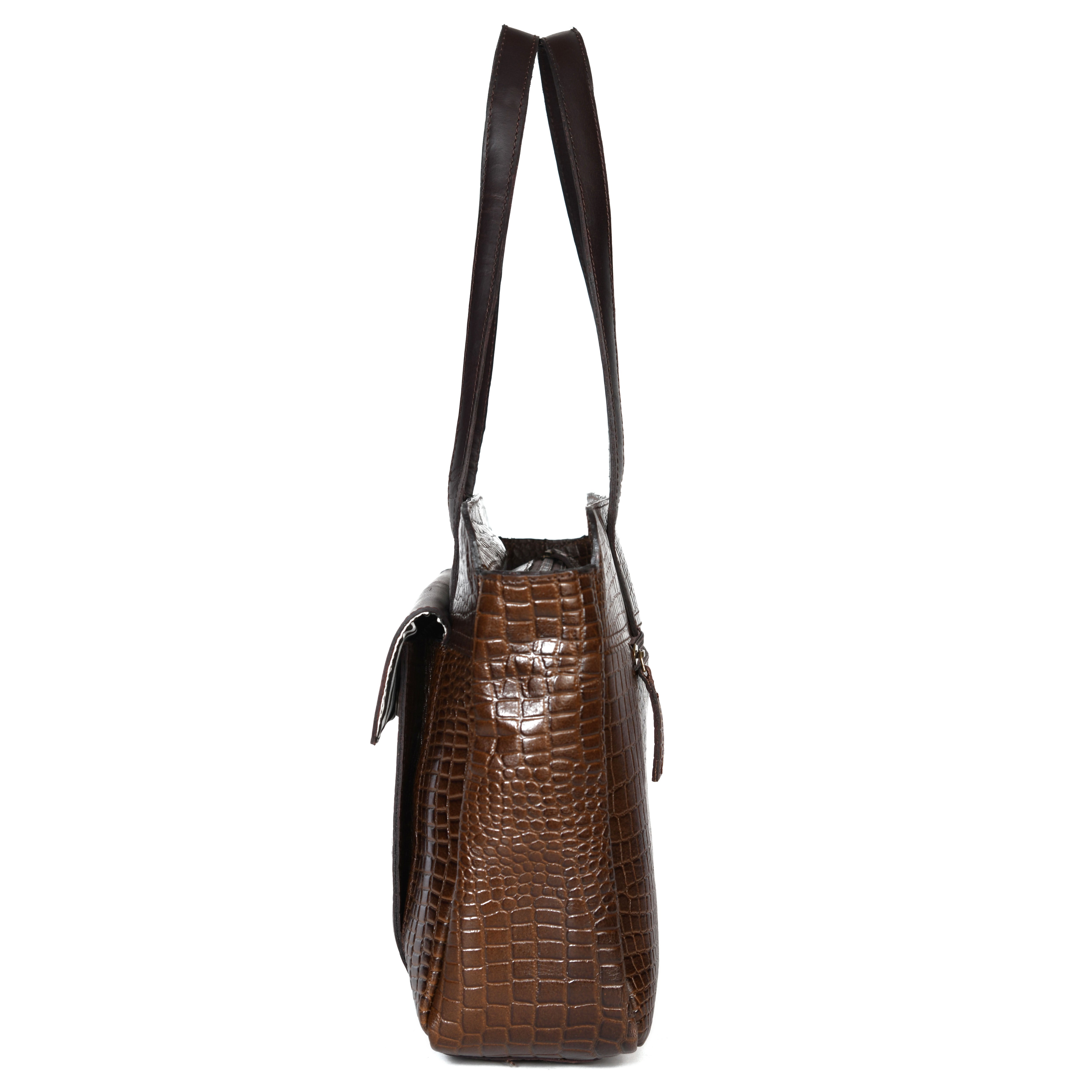 Extra Spacious Stylish Leather Shoulder Bags Perfect for Every Occasion, ART:-BG-1607