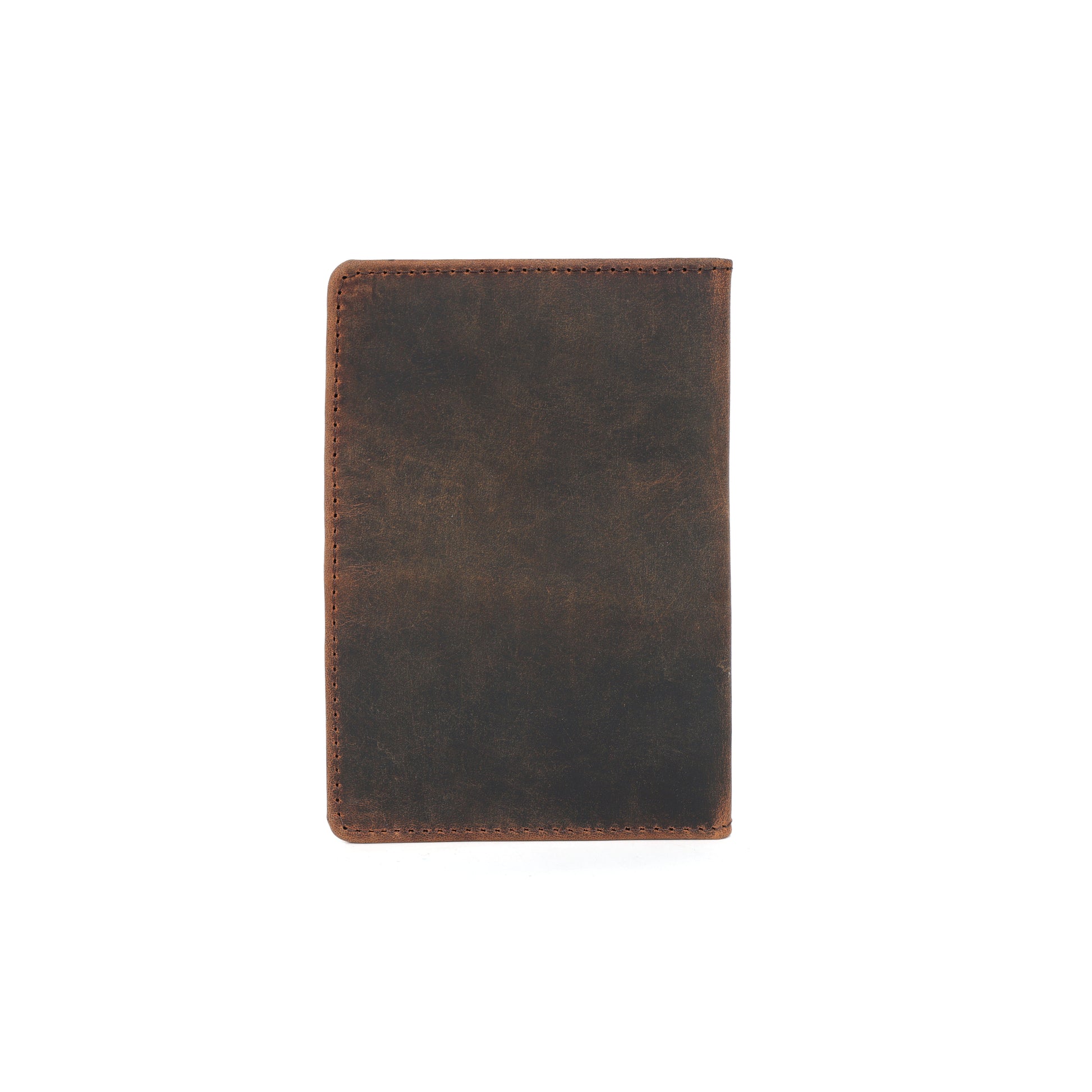 Premium Brown Leather Passport Case  Stylish & Durable Travel Wallet.LA-1418