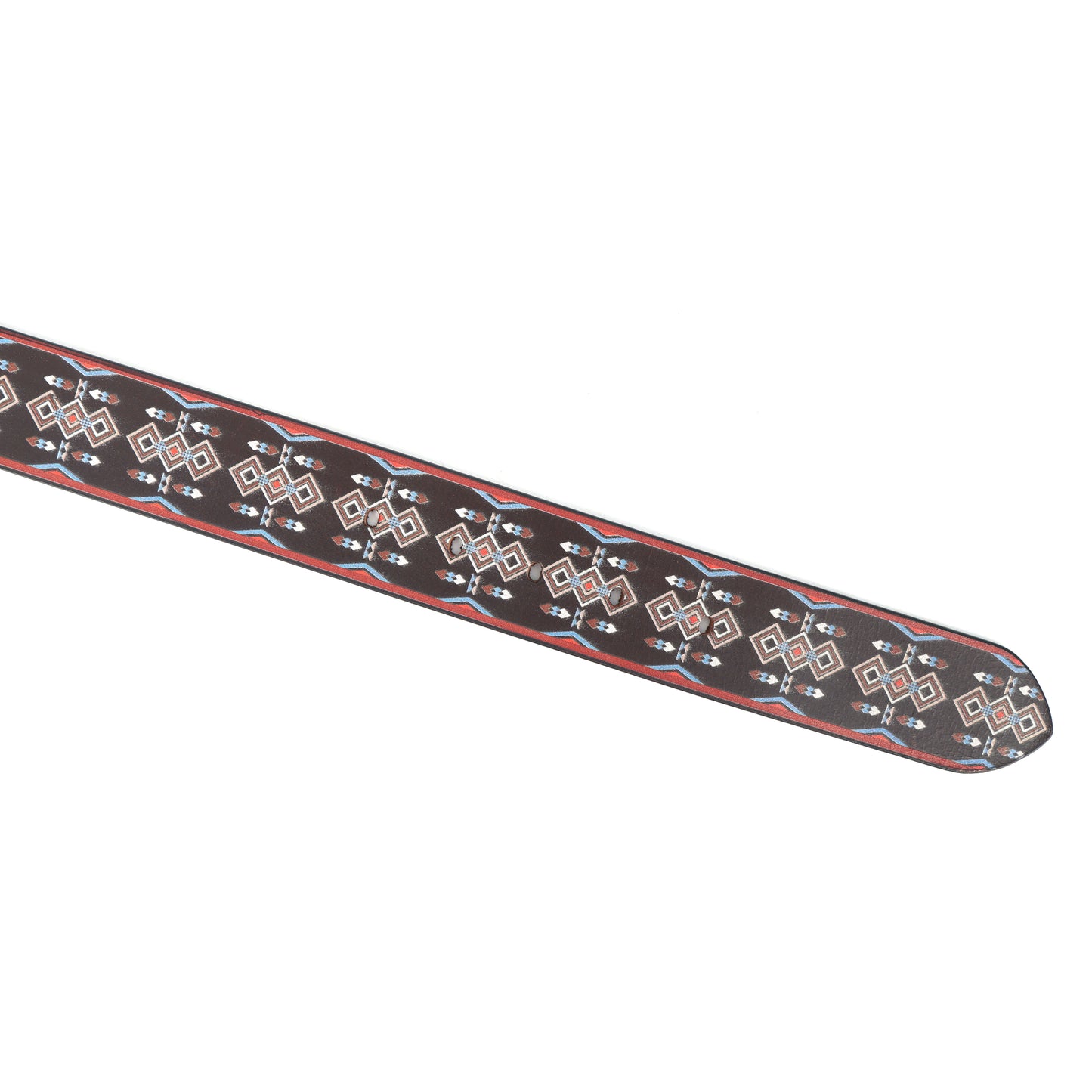 Custom Printed Belt with Black Buckle Stylish & Durable Accessory for Everyday Wear.LB-895