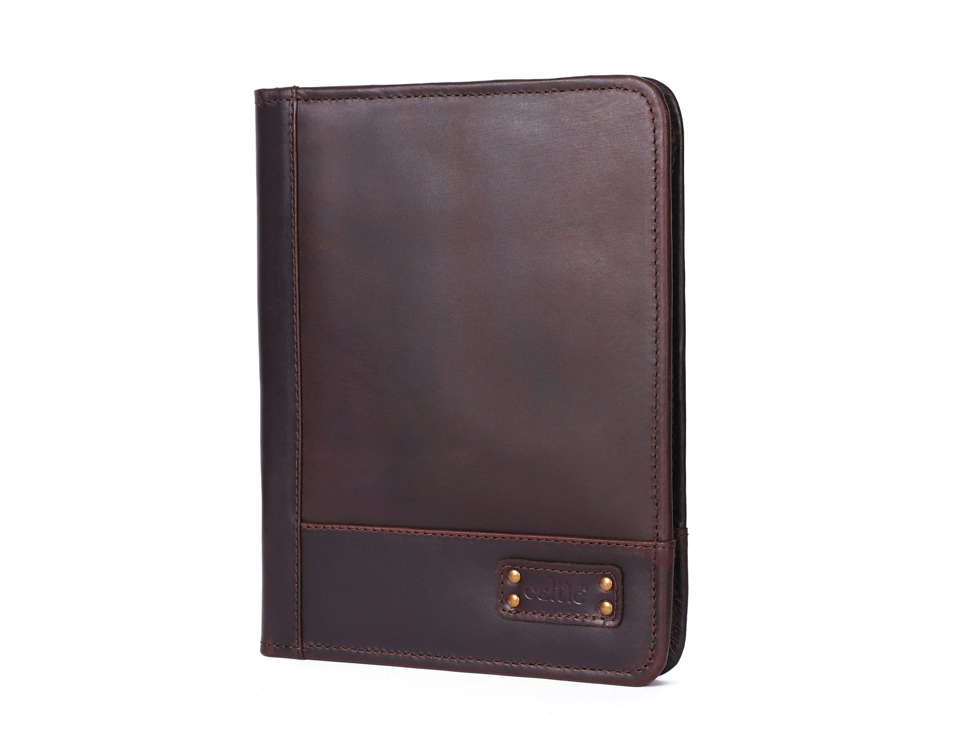 Premium Leather Diary Cover with Spacious Compartments for Pens and Accessories - CELTICINDIA