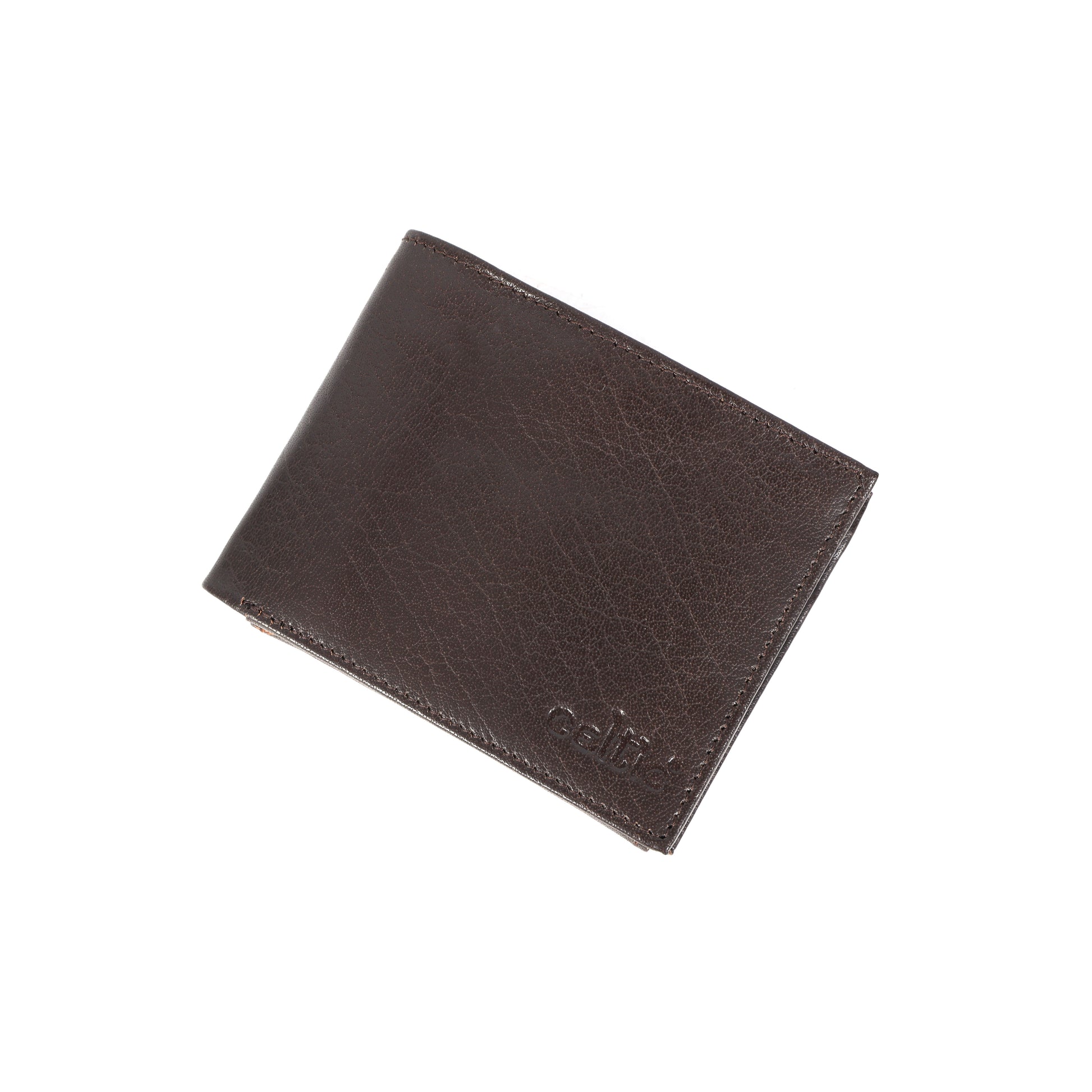 Premium Brown Leather Wallet for Men  Stylish & Durable Bifold Wallet. LA-1419