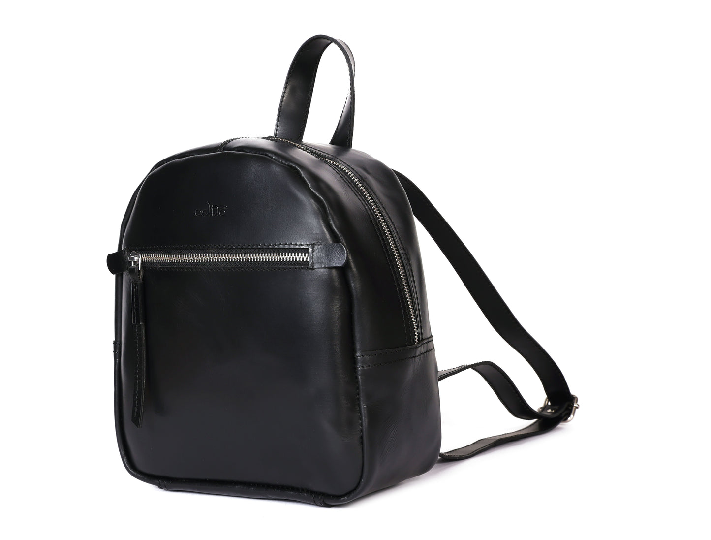 Stylish Small Leather Backpack: Durable & Chic Carryall - CELTICINDIA