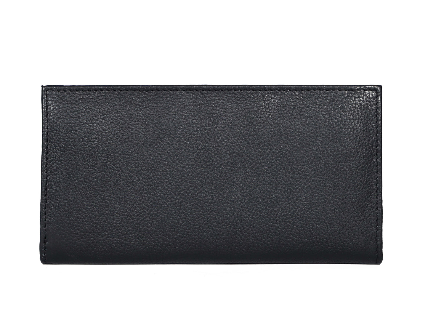 Timeless Elegance: Black Leather Clutch for Effortless Style. - CELTICINDIA