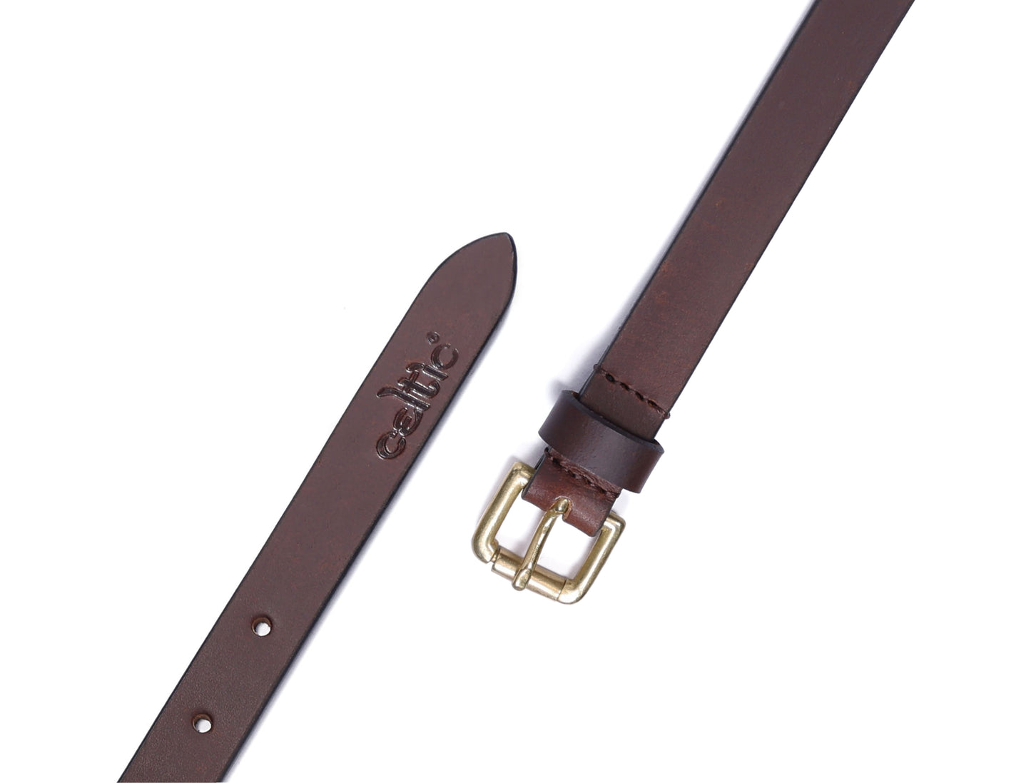 Premium Brown Leather Belts for Women - CELTICINDIA