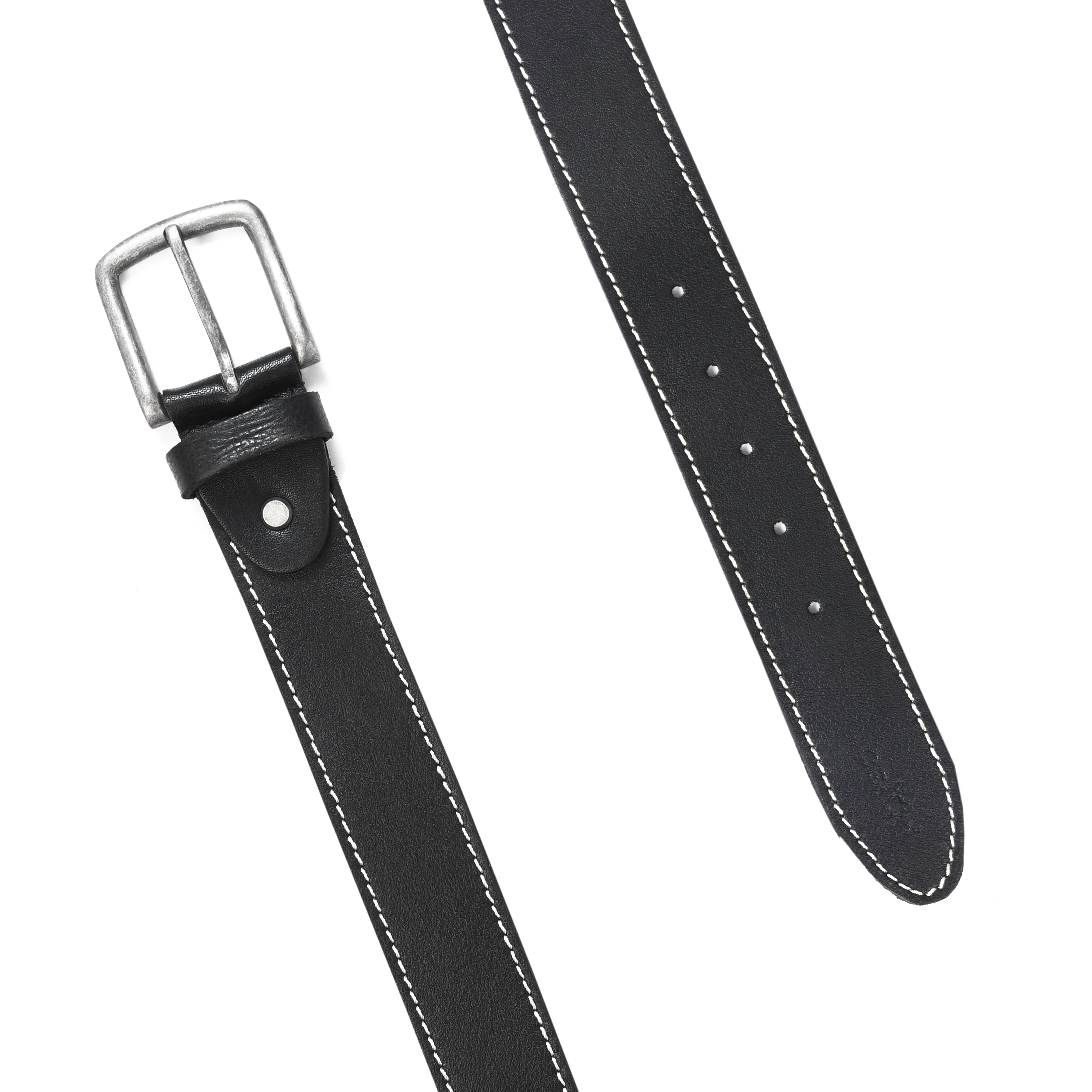 Stylish Girls' Leather Belt with Stitching Trendy Kids' Accessory, ART:-LB-830