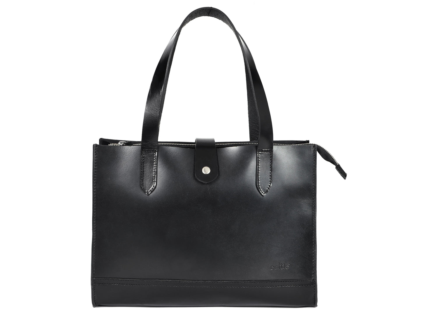 premium Elegant Brown Leather Tote Bag, Art: BG-1407