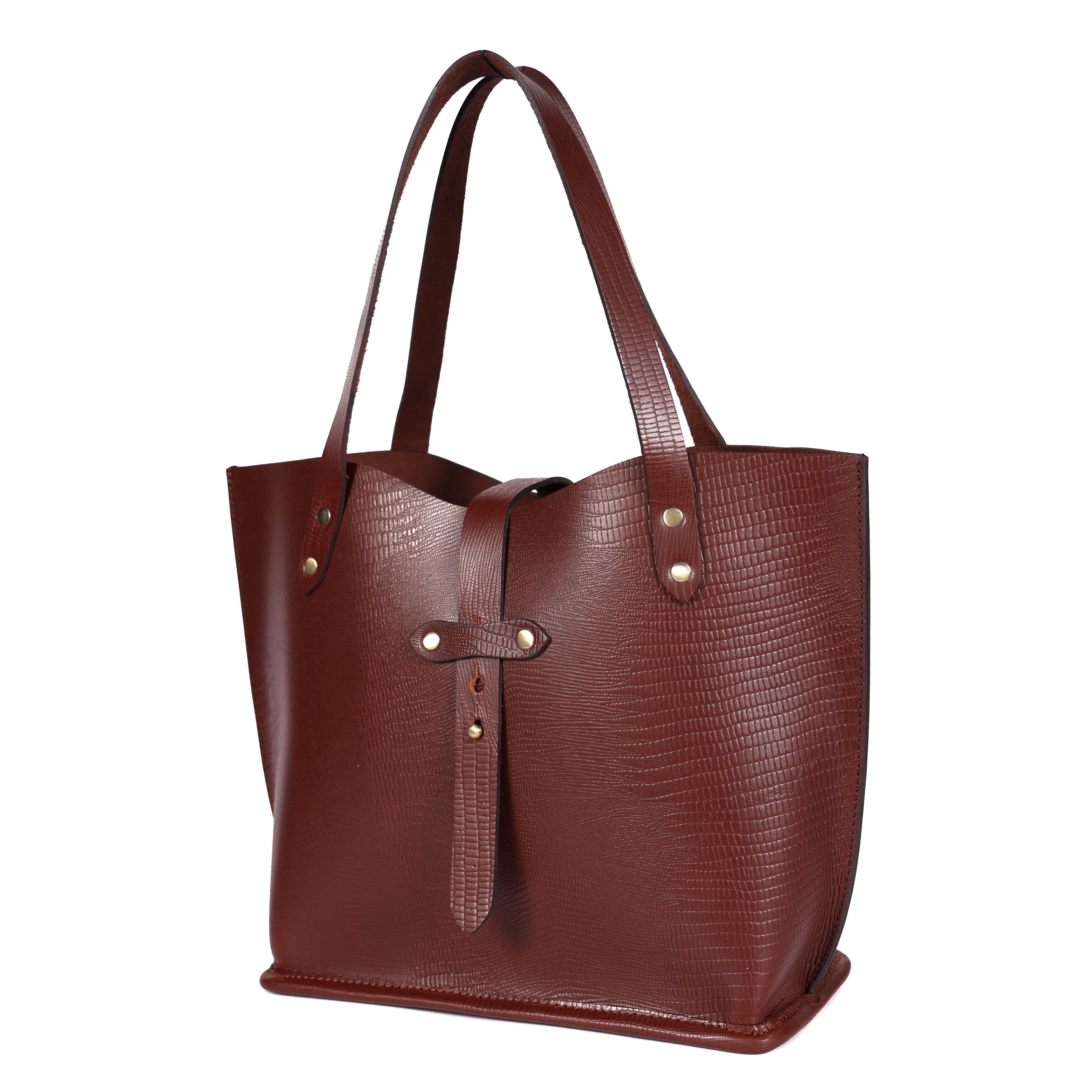 Fashionable Leather Handbag Chic & Attractive Design for Every Occasion,Art:-BG-1404 L