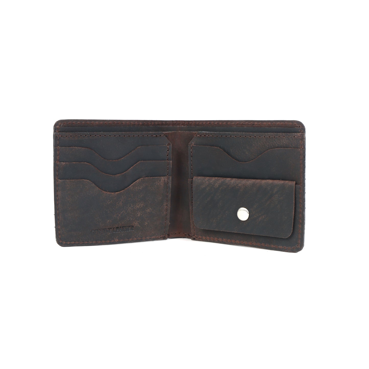 Premium Brown Leather Wallet – Stylish, Durable & Slim Design for Men. LA-1417