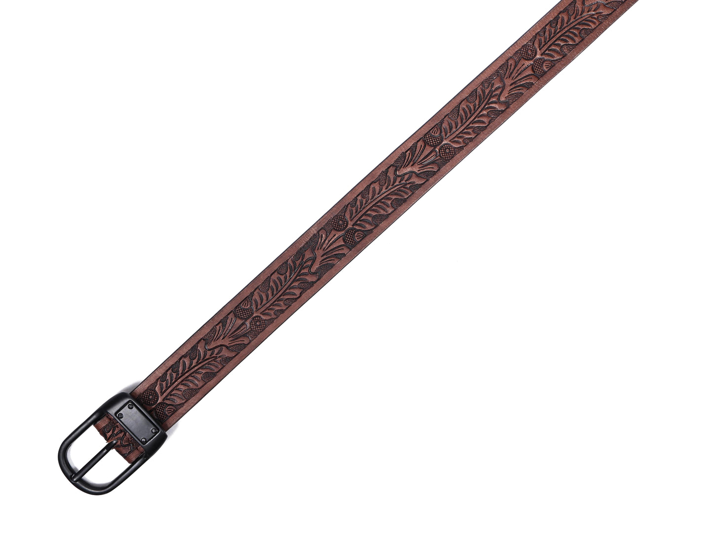 Artisanal Elegance: Hand-Carved Leather Belts for Timeless Appeal Art: LB-812