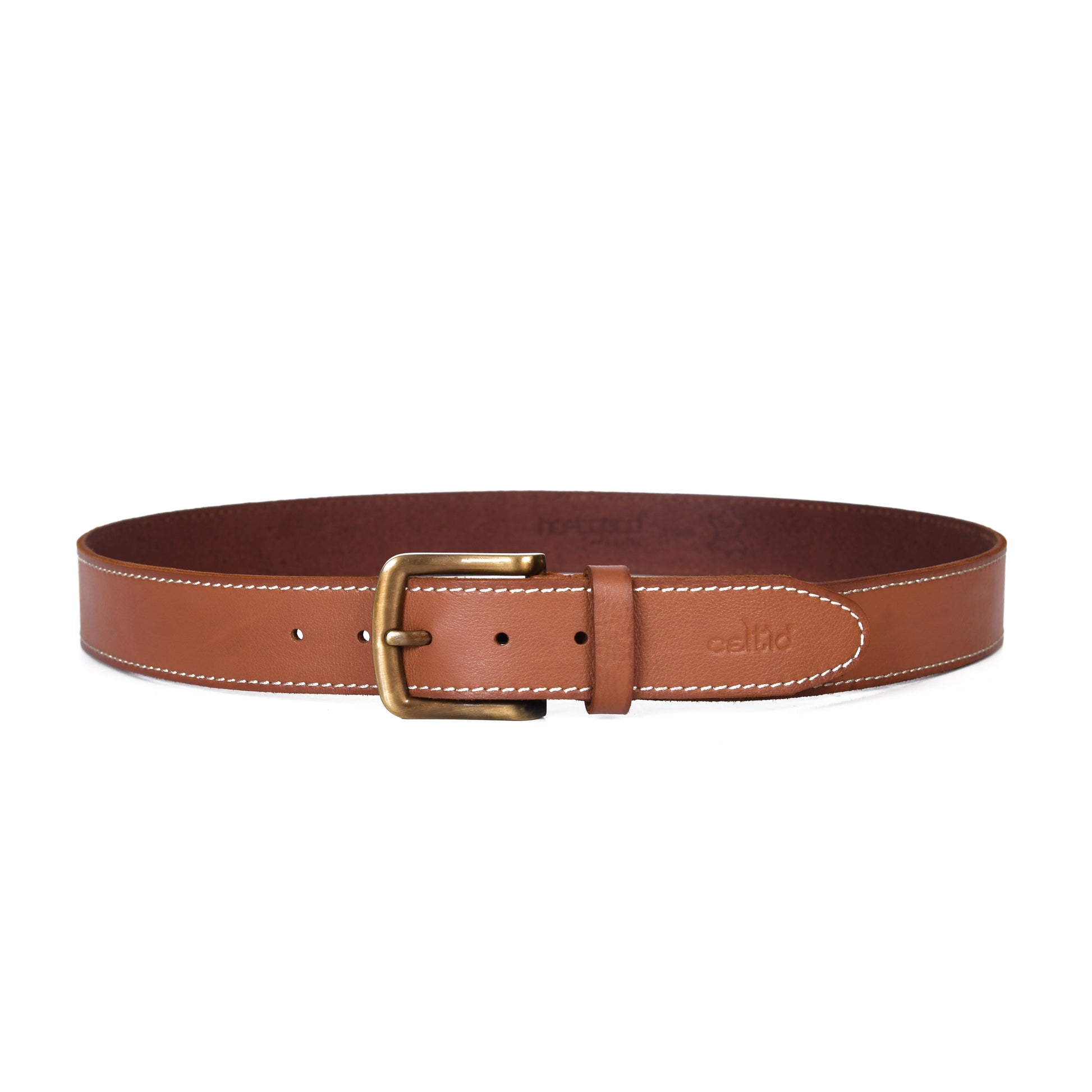 Stylish Girls' Leather Belt with Stitching  Trendy Kids' Accessory, ART:-LB-830