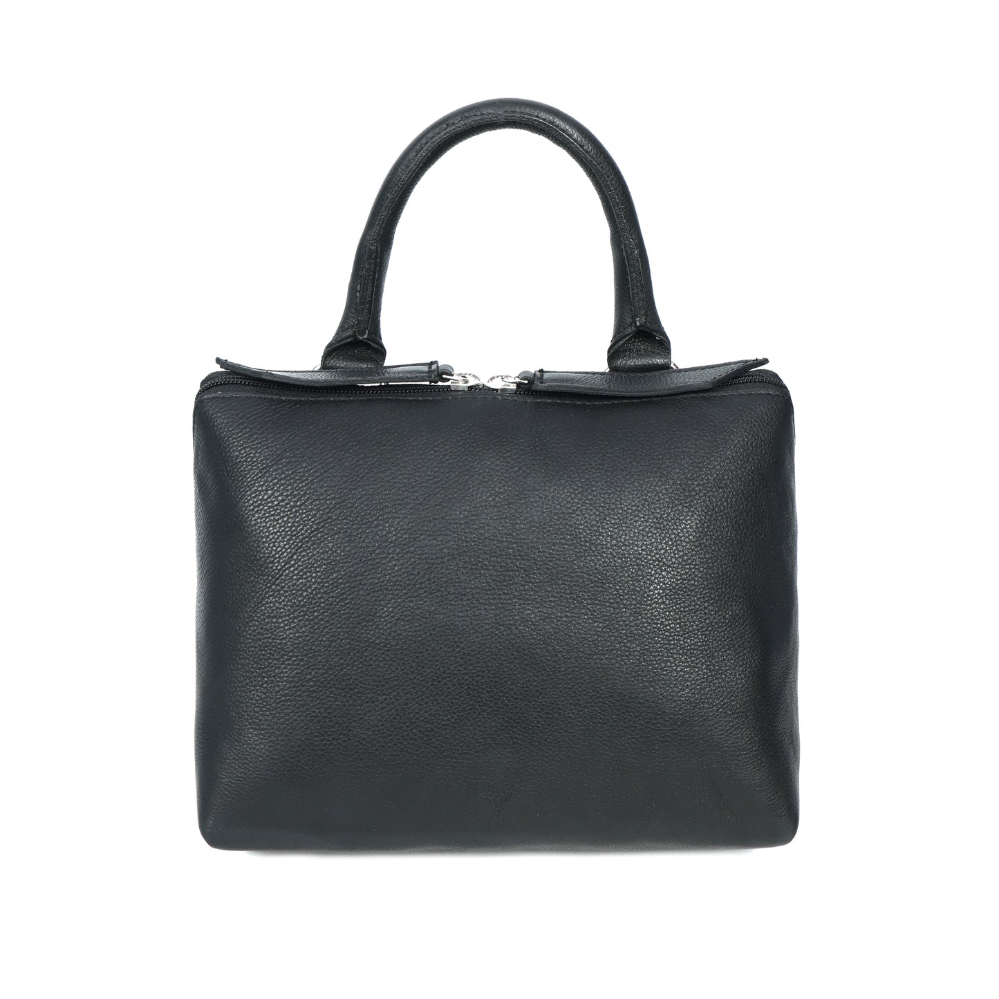 Black Premium Soft 100% Pure Leather Handheld Bag  Elegant & Durable Everyday Purse. BG-1629